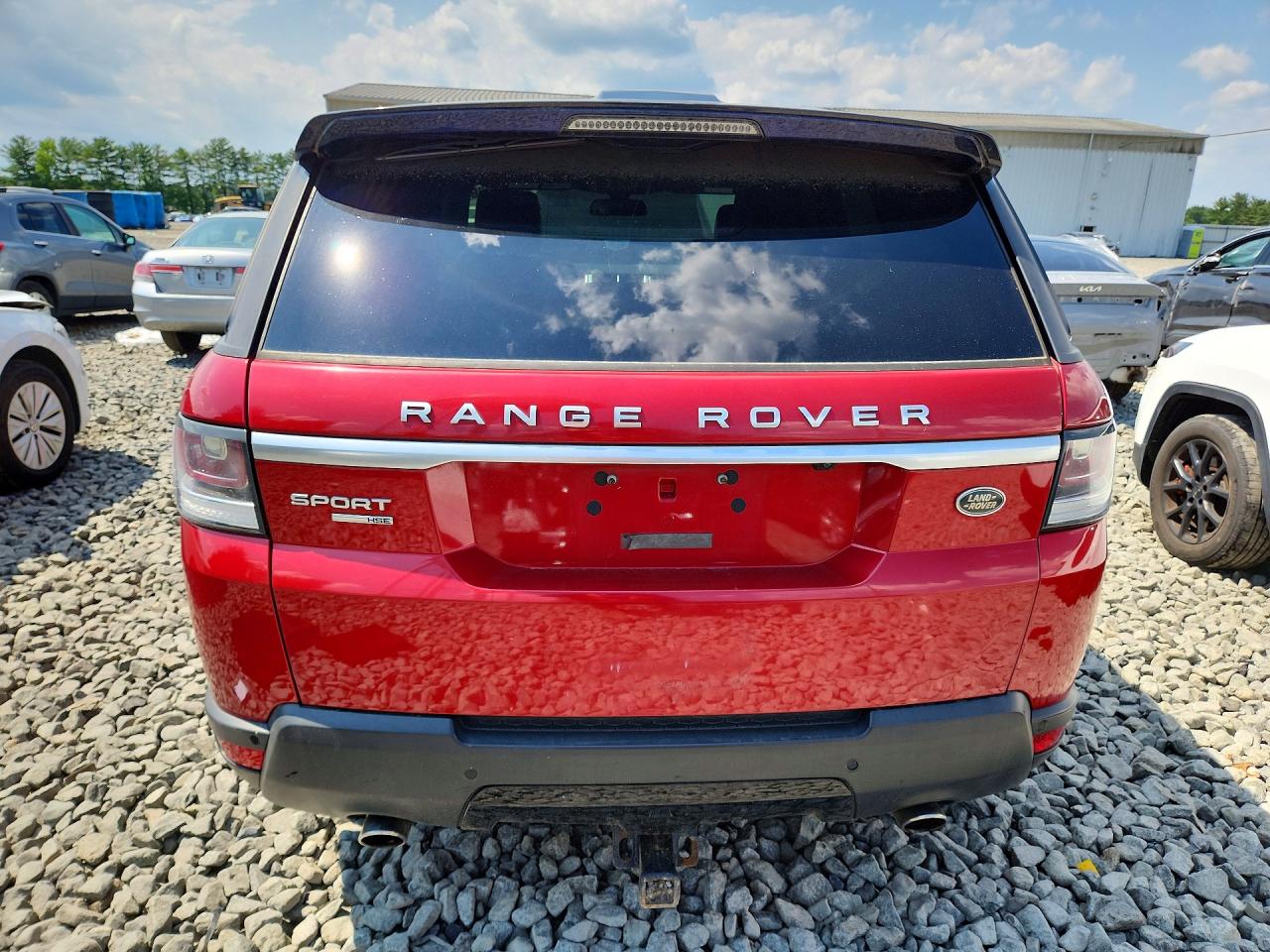 2015 Land Rover Range Rover Sport Hse Red vin: SALWR2VFXFA507640