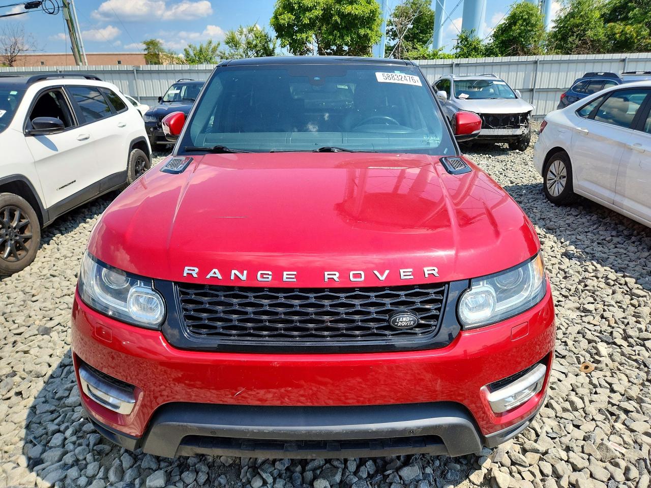 2015 Land Rover Range Rover Sport Hse Red vin: SALWR2VFXFA507640
