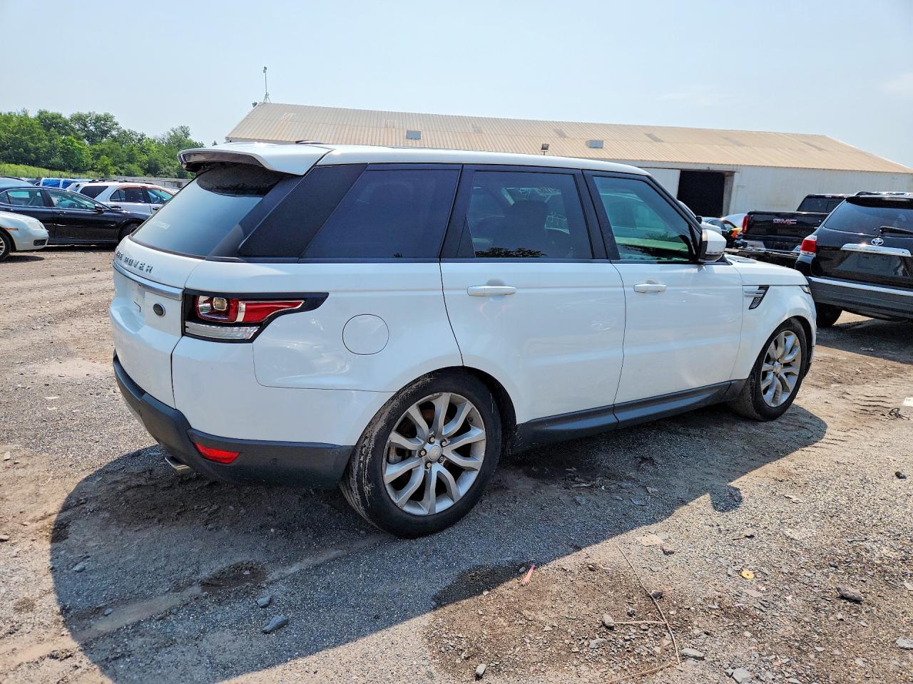 2015 Land Rover Range Rover Sport Hse White vin: SALWR2VFXFA507895