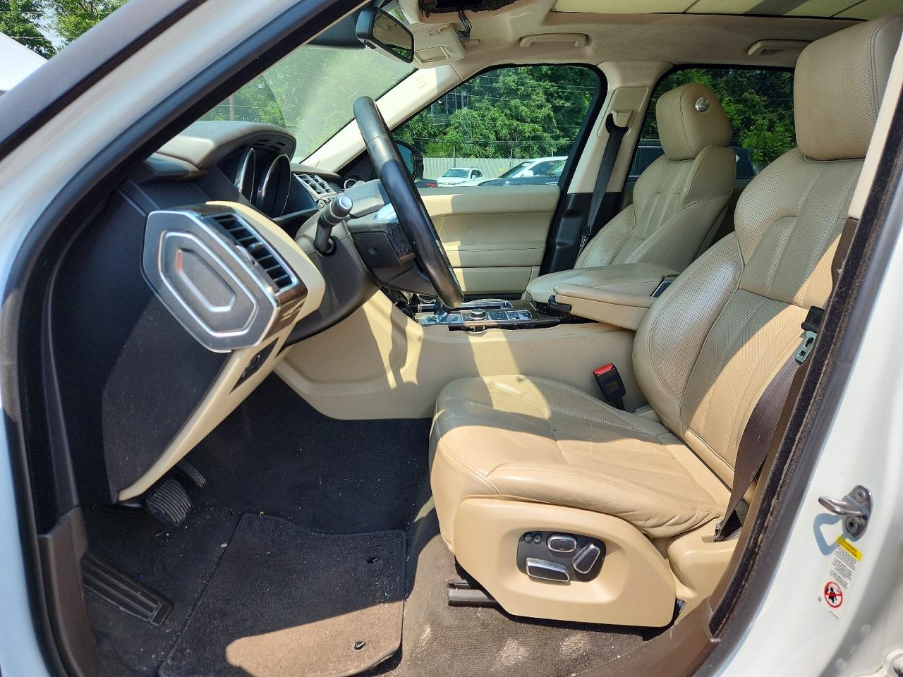 2015 Land Rover Range Rover Sport Hse White vin: SALWR2VFXFA507895
