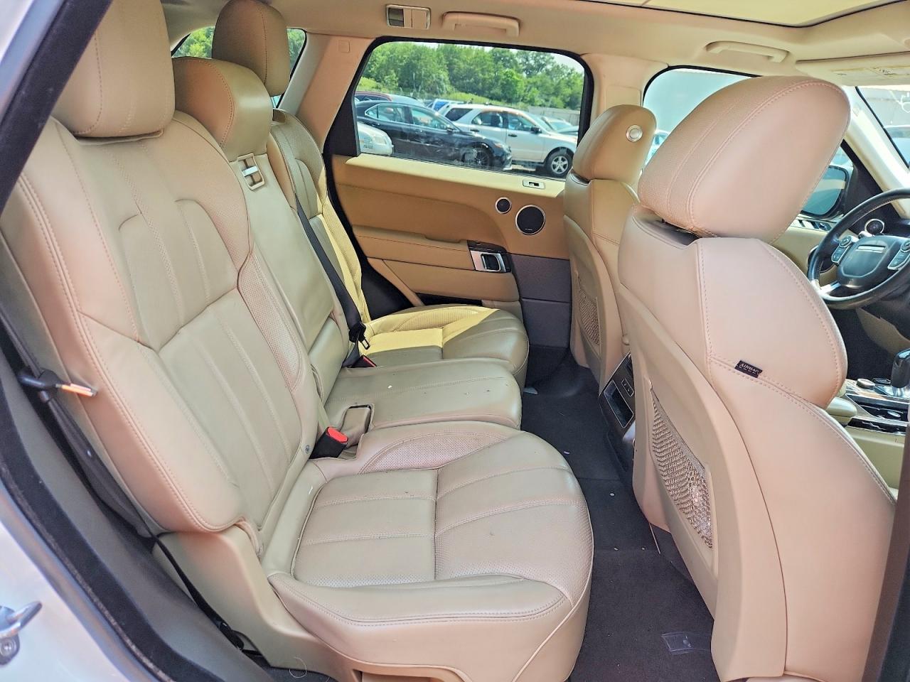 2015 Land Rover Range Rover Sport Hse White vin: SALWR2VFXFA507895