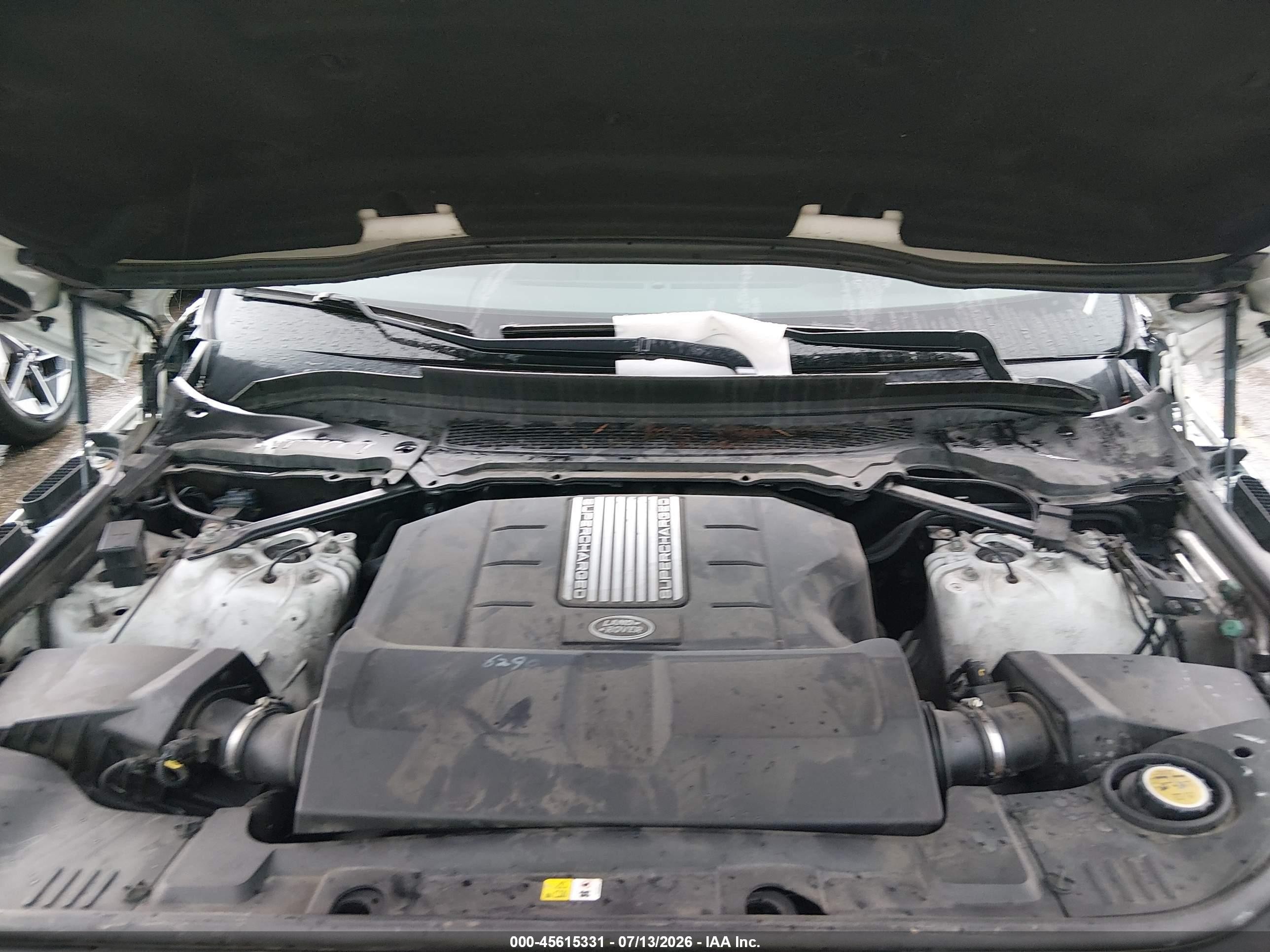2015 Land Rover Range Rover Sport 3.0l V6 Supercharged Hse Белый vin: SALWR2VFXFA508691