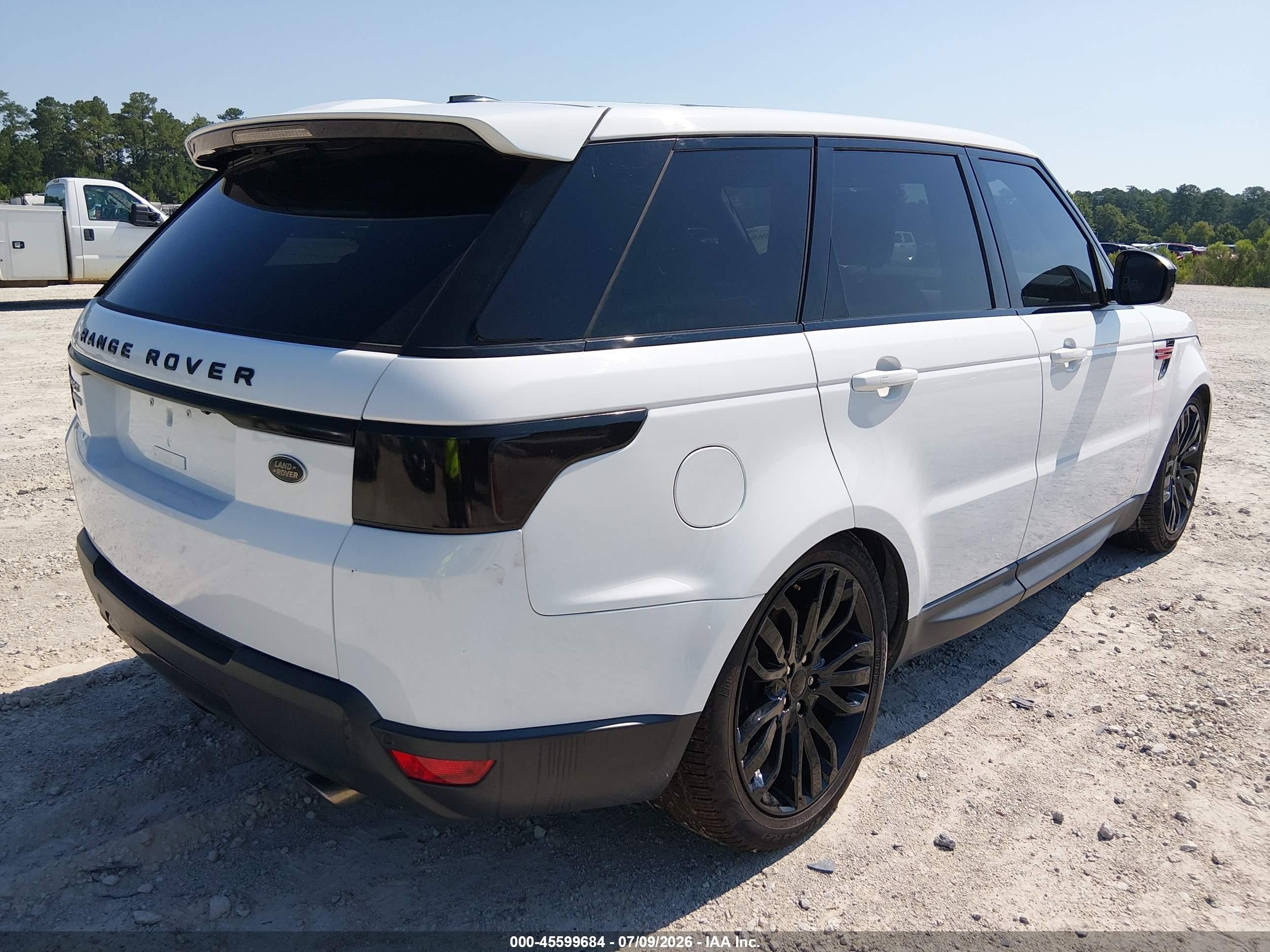 2014 Land Rover Range Rover Sport 3.0l V6 Supercharged Hse White vin: SALWR2WF0EA352383