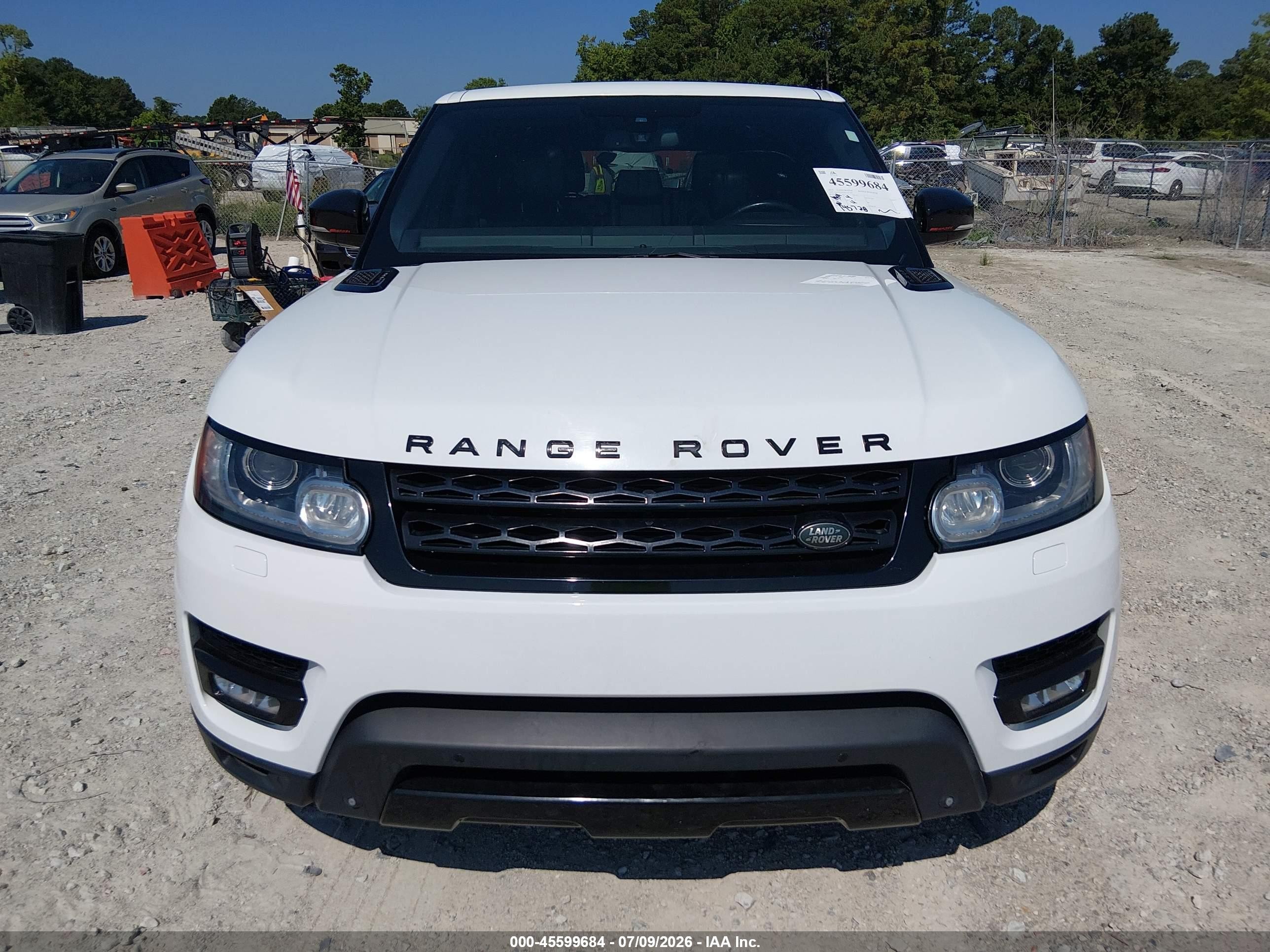 2014 Land Rover Range Rover Sport 3.0l V6 Supercharged Hse White vin: SALWR2WF0EA352383