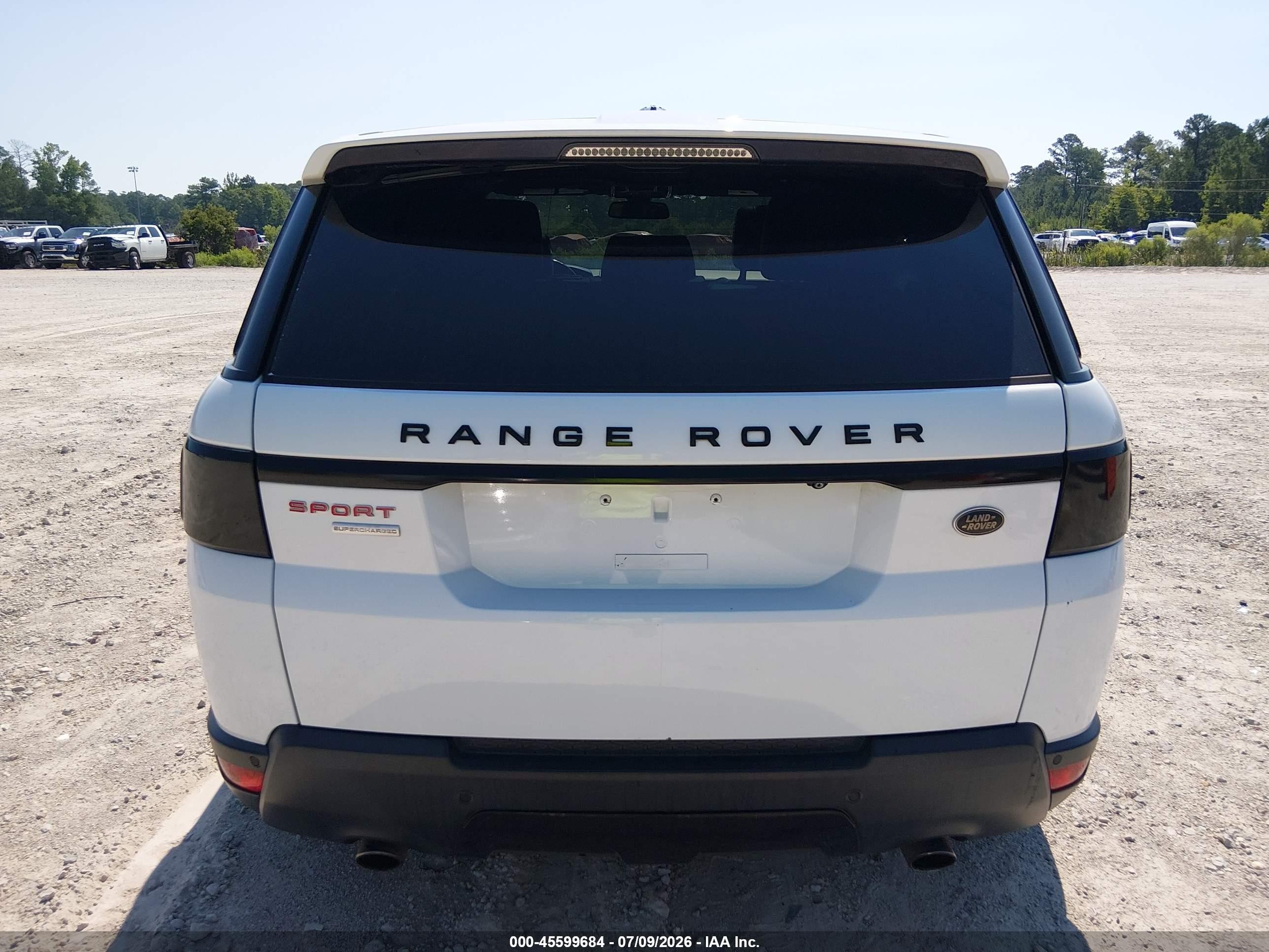 2014 Land Rover Range Rover Sport 3.0l V6 Supercharged Hse White vin: SALWR2WF0EA352383