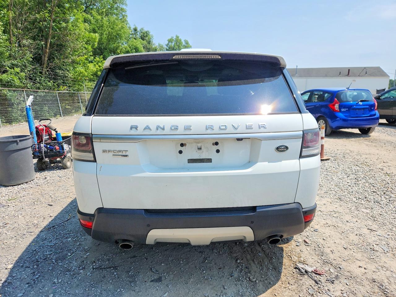 2014 Land Rover Range Rover Sport Hse White vin: SALWR2WF0EA500483
