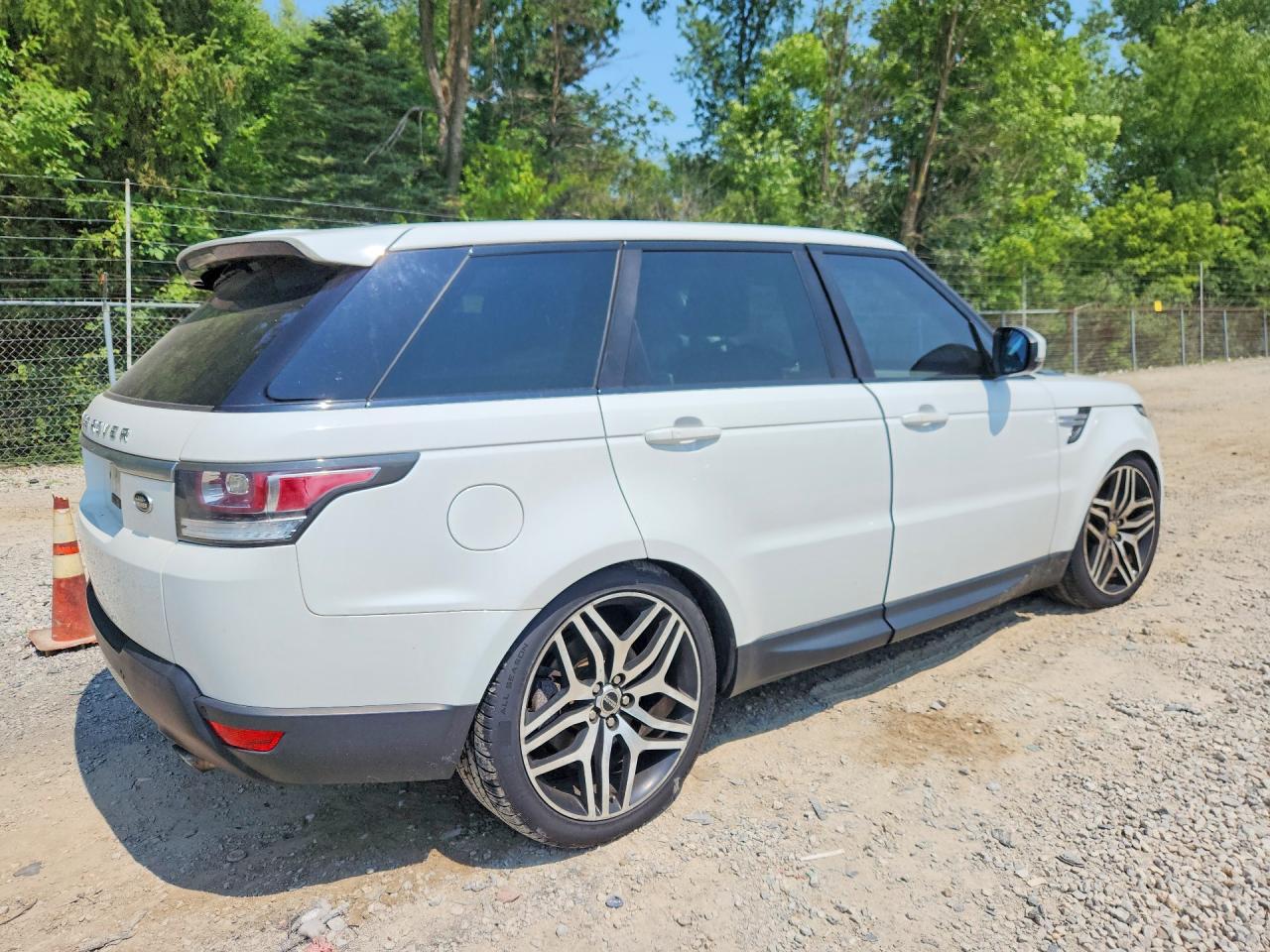 2014 Land Rover Range Rover Sport Hse White vin: SALWR2WF0EA500483