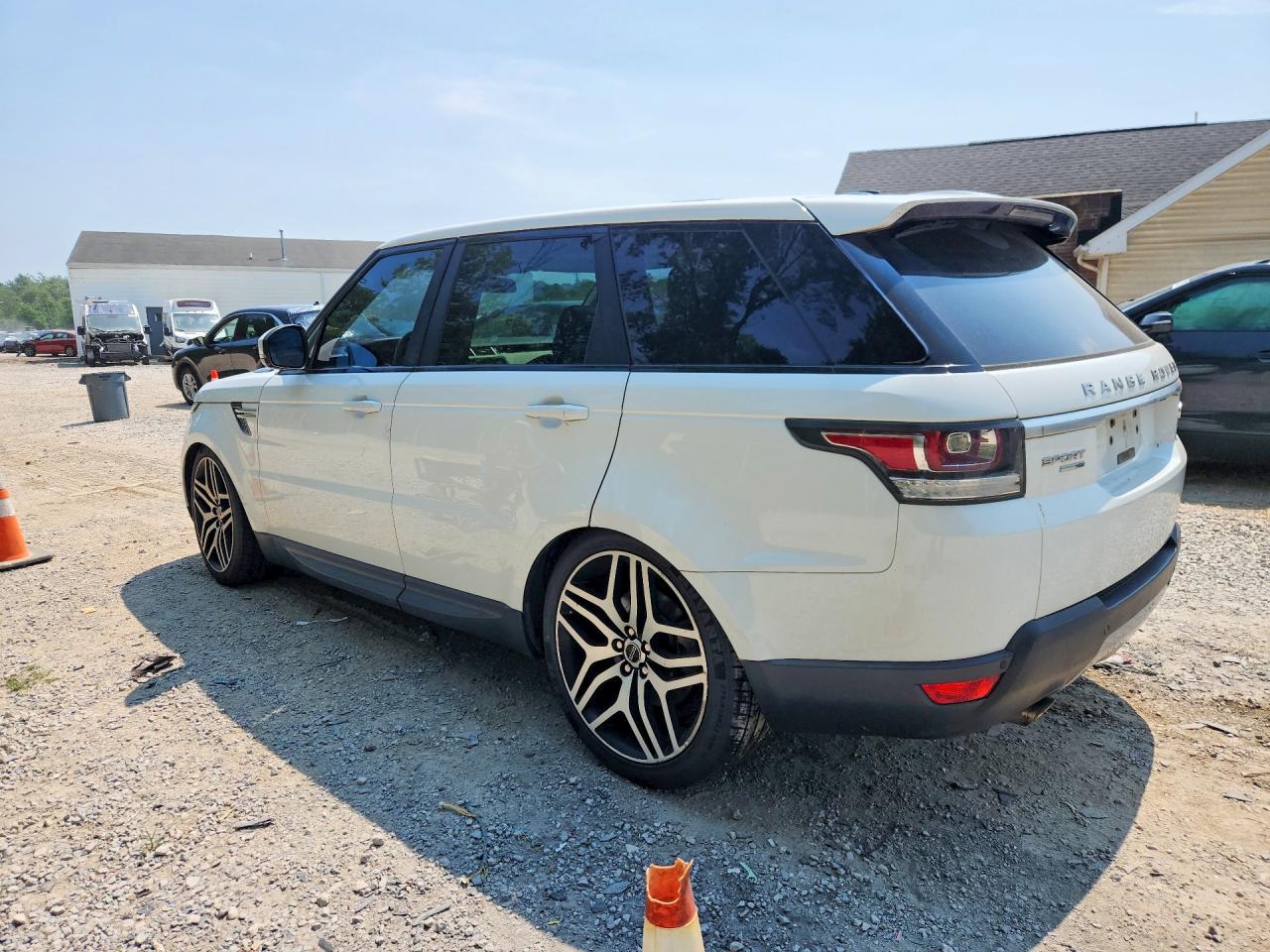 2014 Land Rover Range Rover Sport Hse White vin: SALWR2WF0EA500483