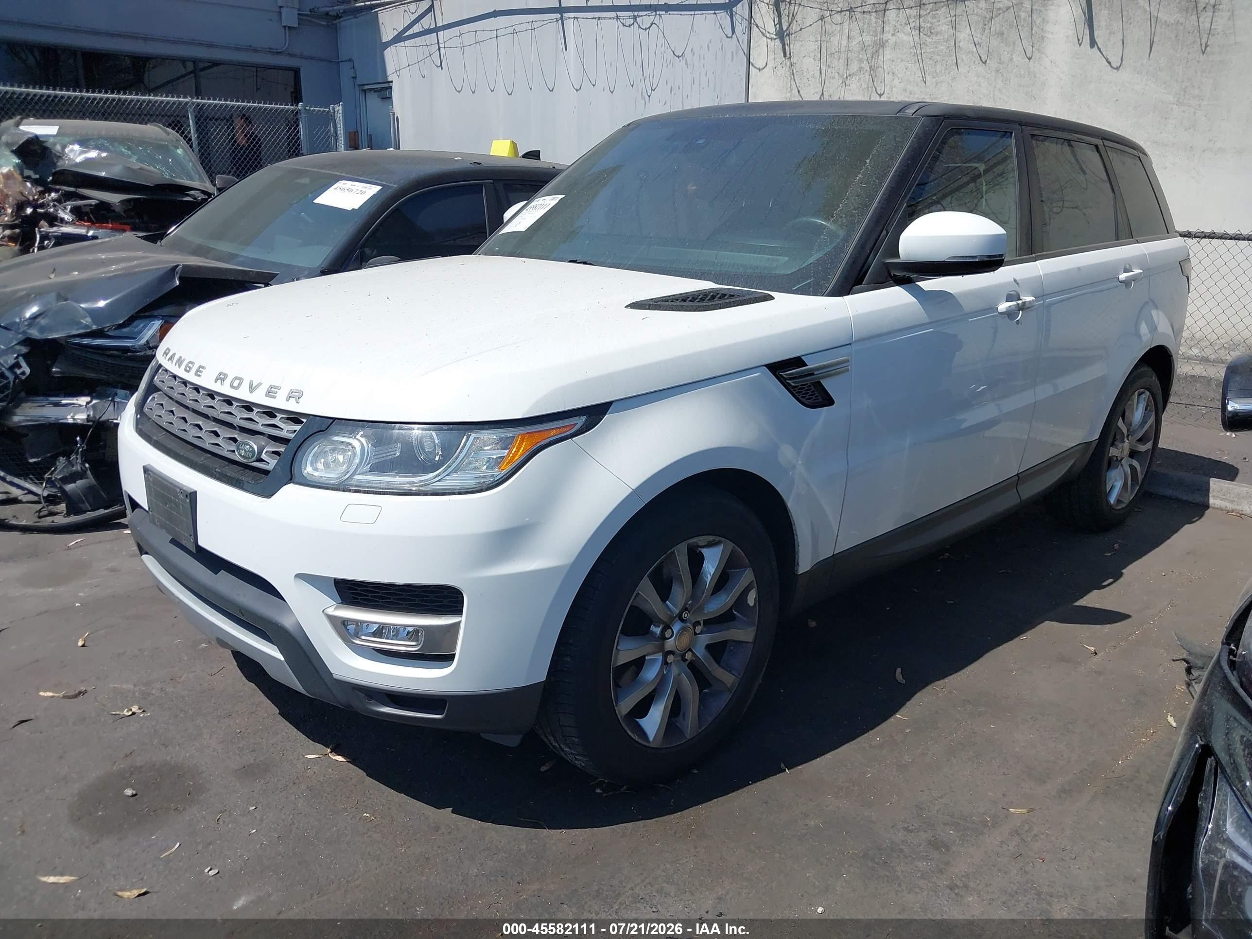 2014 Land Rover Range Rover Sport 3.0l V6 Supercharged Hse White vin: SALWR2WF0EA600728