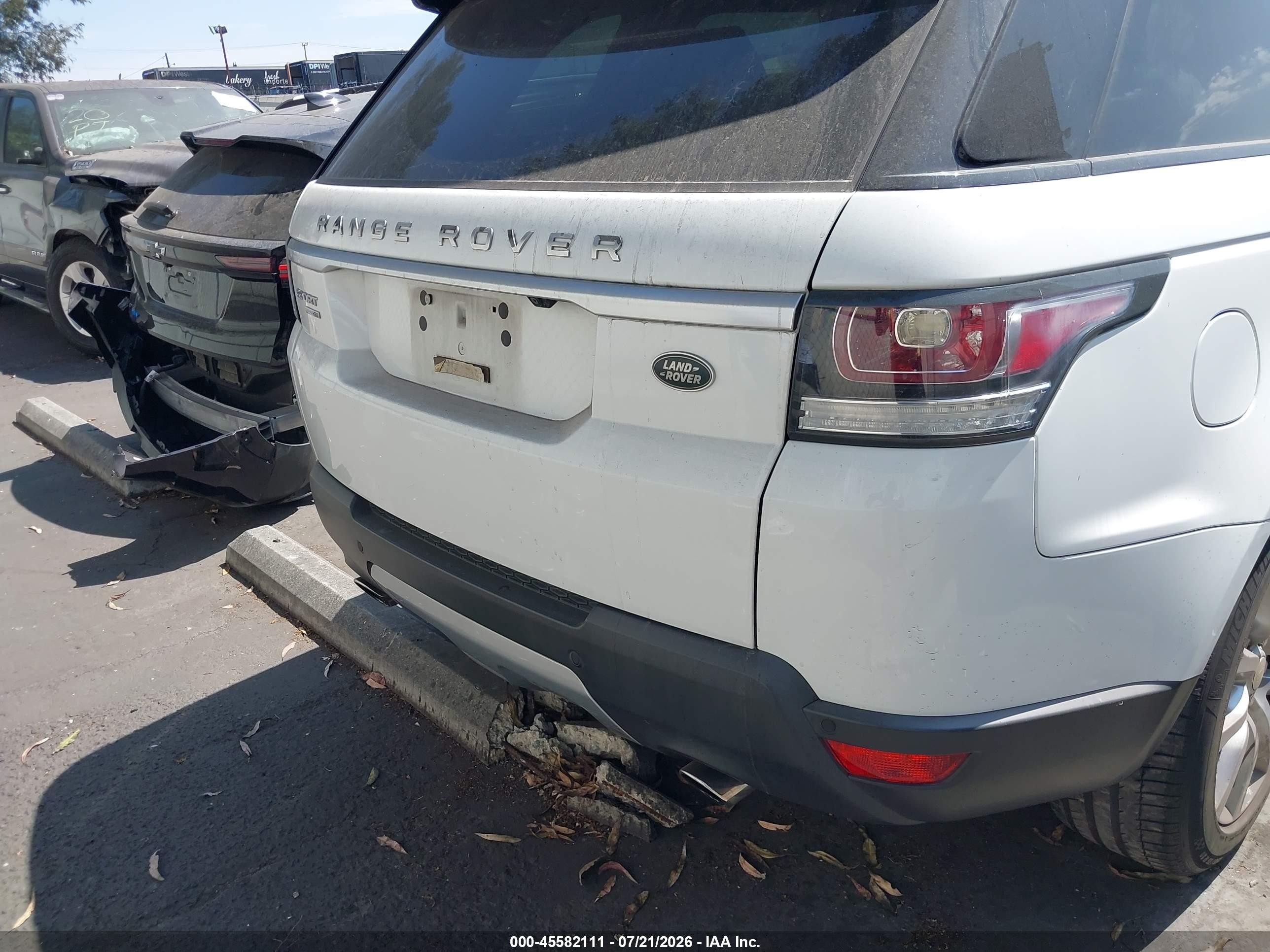 2014 Land Rover Range Rover Sport 3.0l V6 Supercharged Hse White vin: SALWR2WF0EA600728