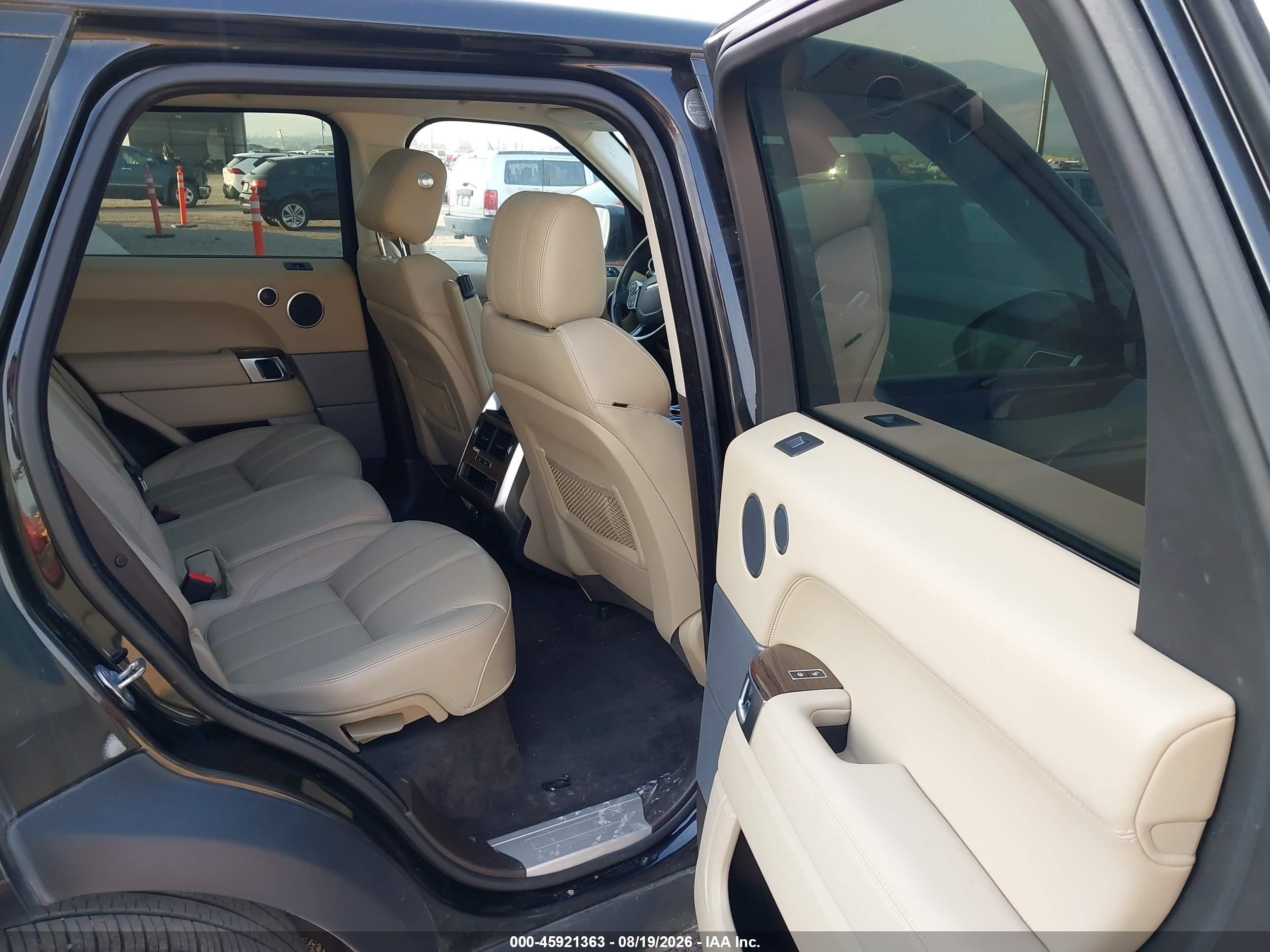 2014 Land Rover Range Rover Sport 3.0l V6 Supercharged Hse Черный vin: SALWR2WF0EA601684