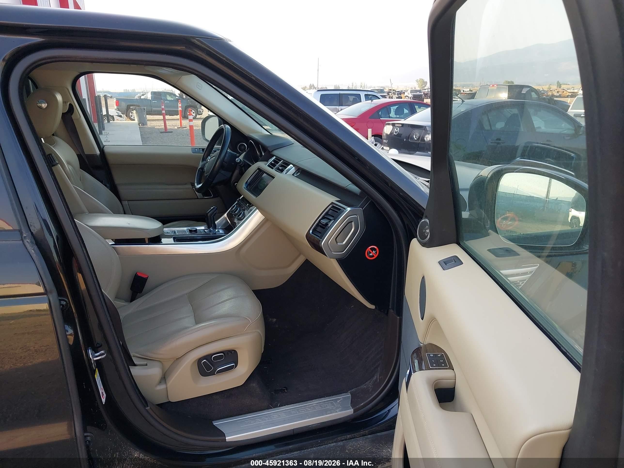 2014 Land Rover Range Rover Sport 3.0l V6 Supercharged Hse Черный vin: SALWR2WF0EA601684
