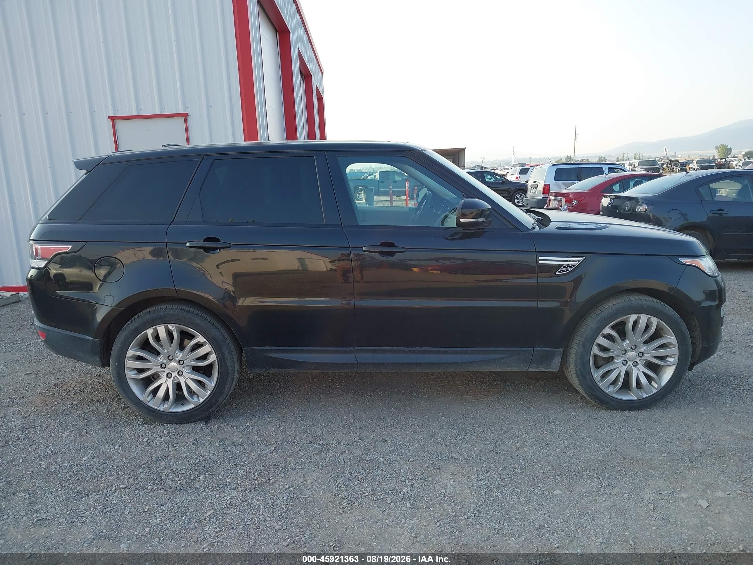 2014 Land Rover Range Rover Sport 3.0l V6 Supercharged Hse Черный vin: SALWR2WF0EA601684