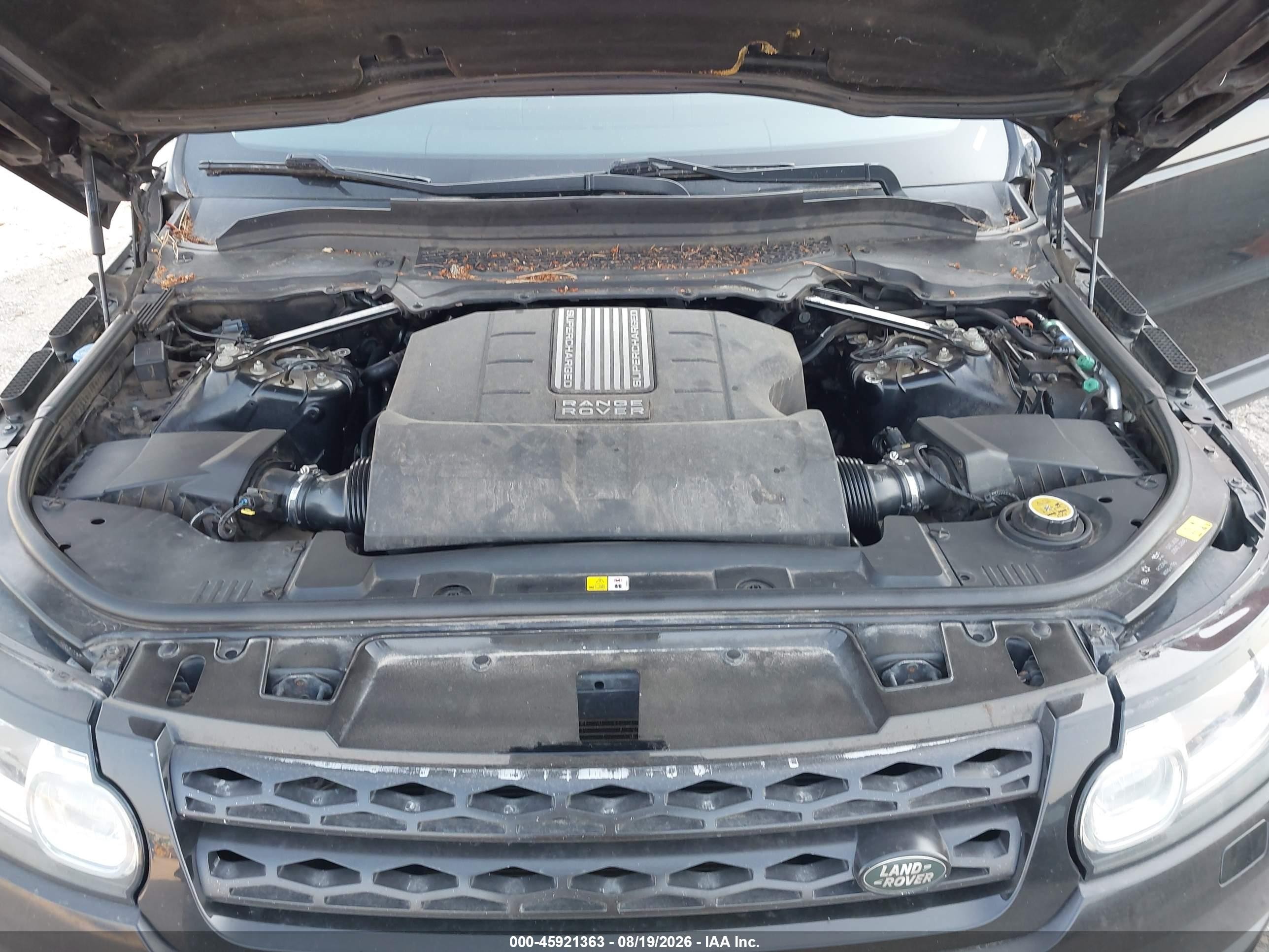 2014 Land Rover Range Rover Sport 3.0l V6 Supercharged Hse Черный vin: SALWR2WF0EA601684