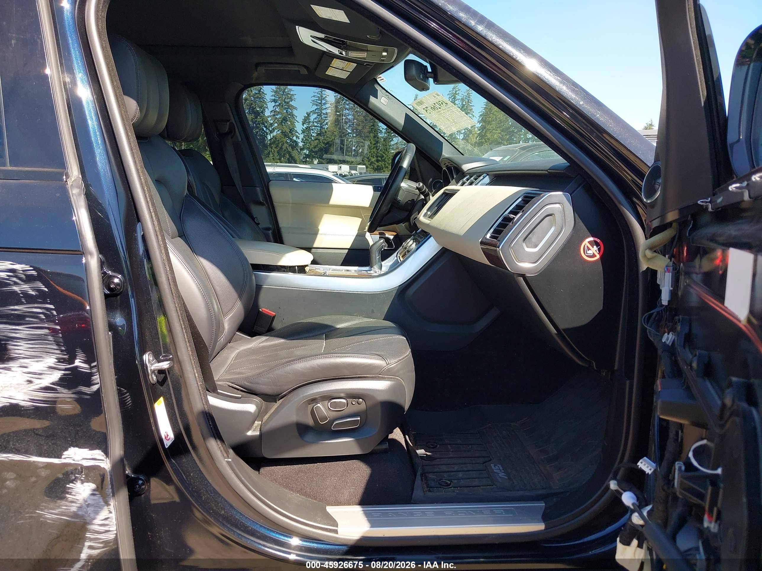2014 Land Rover Range Rover Sport 3.0l V6 Supercharged Hse Black vin: SALWR2WF1EA326875
