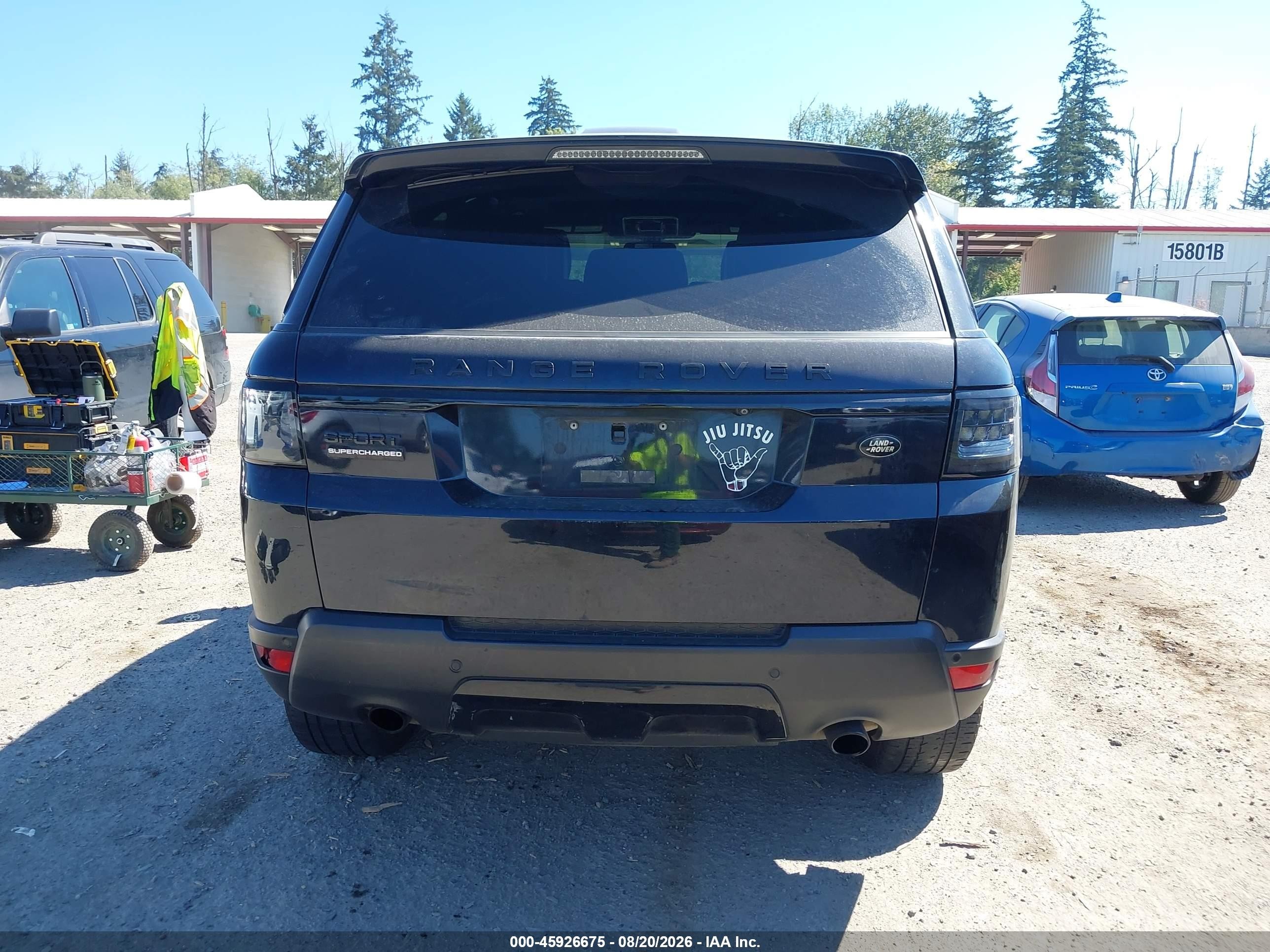 2014 Land Rover Range Rover Sport 3.0l V6 Supercharged Hse Black vin: SALWR2WF1EA326875