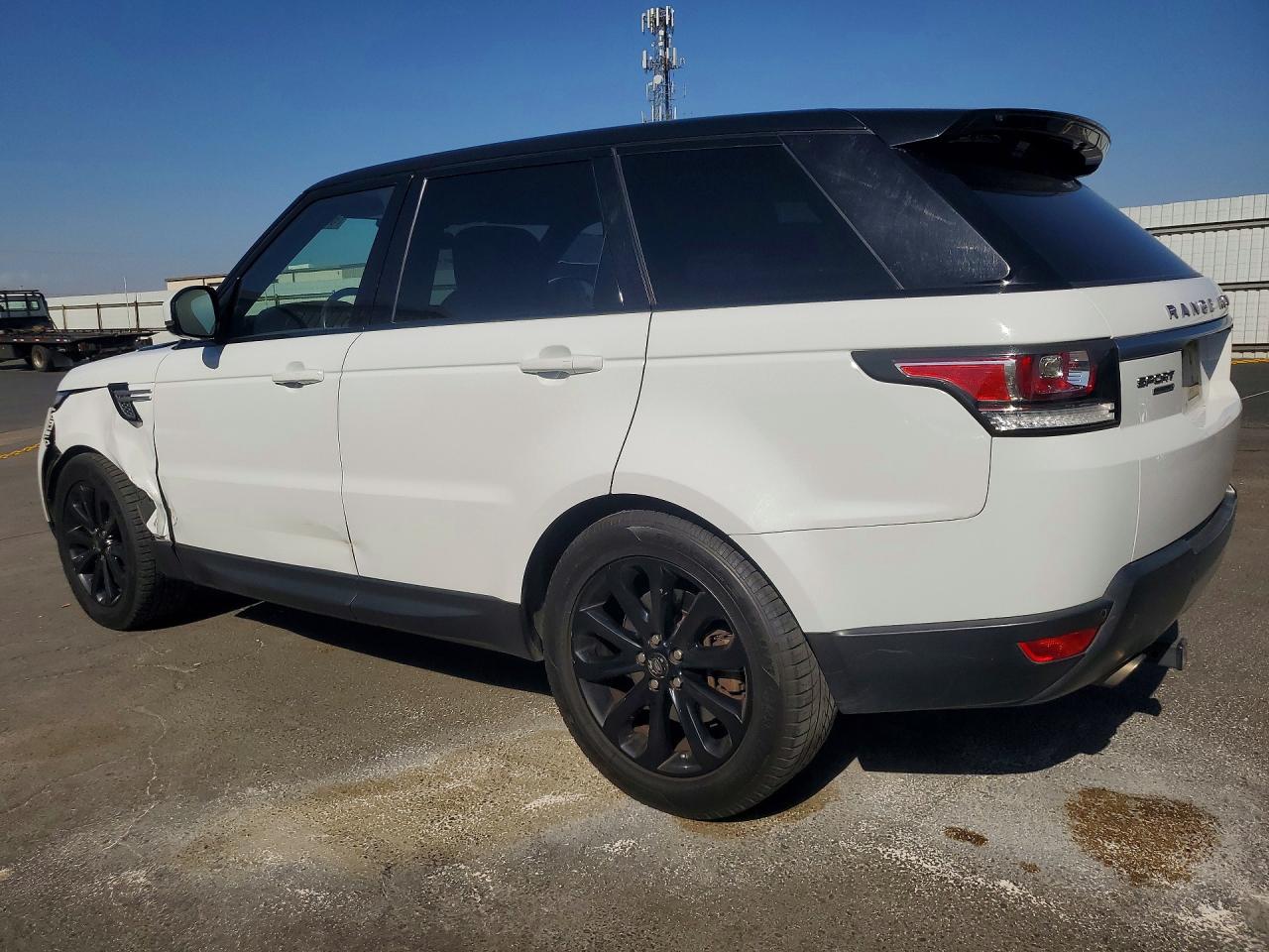 2014 Land Rover Range Rover Sport Hse White vin: SALWR2WF1EA354093