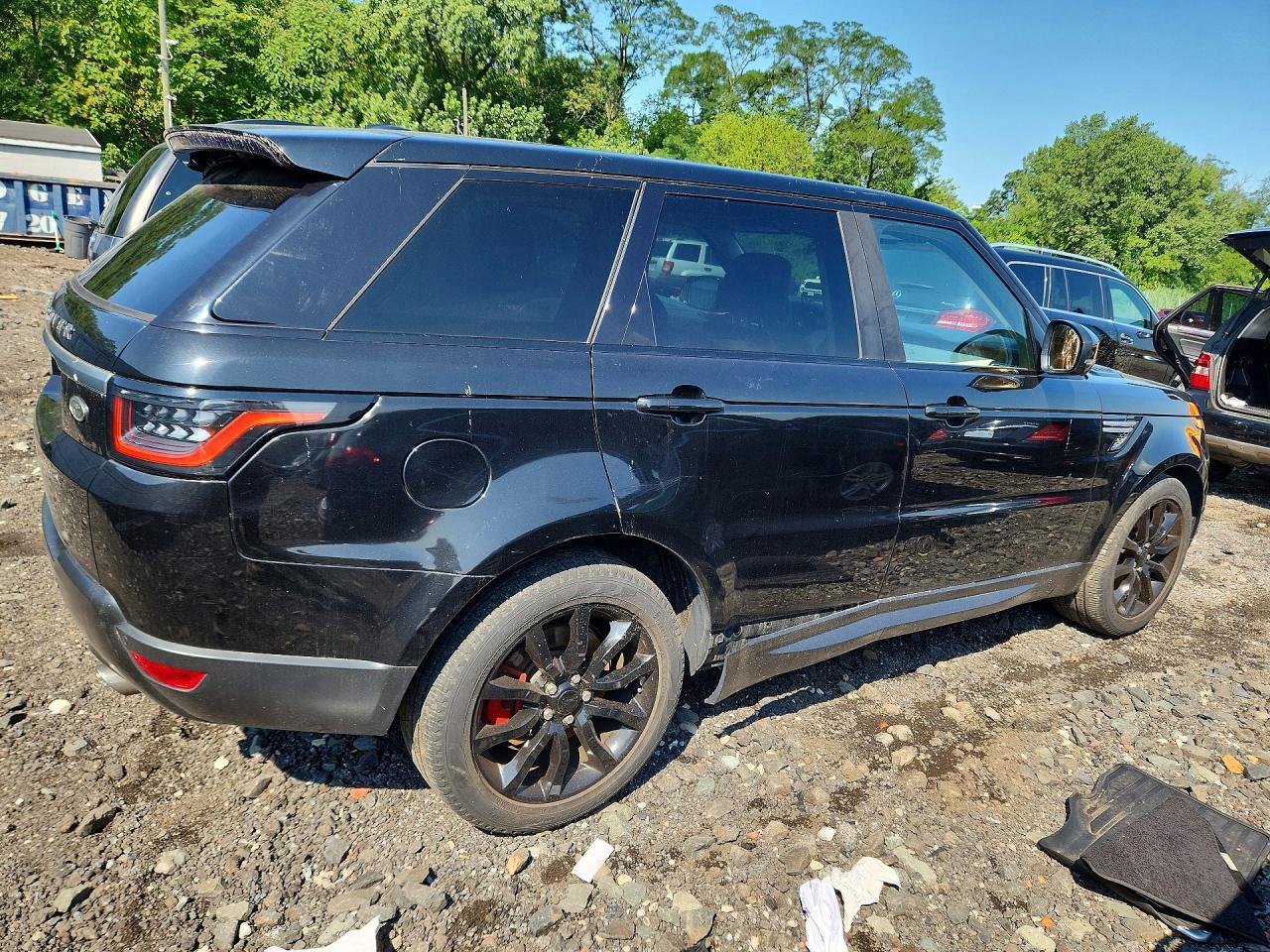 2014 Land Rover Range Rover Sport Hse Black vin: SALWR2WF1EA370312
