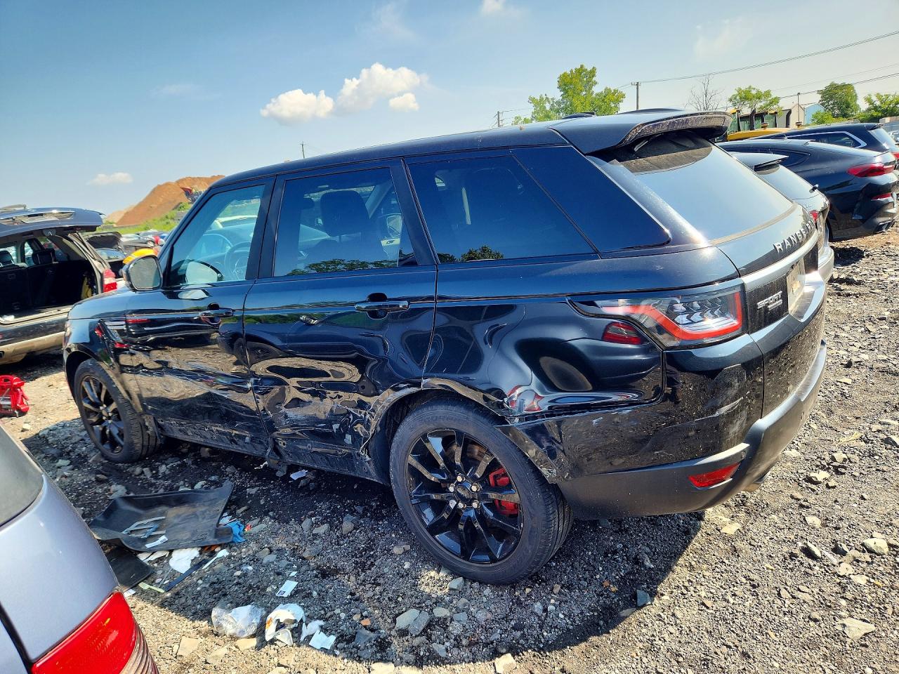 2014 Land Rover Range Rover Sport Hse Black vin: SALWR2WF1EA370312