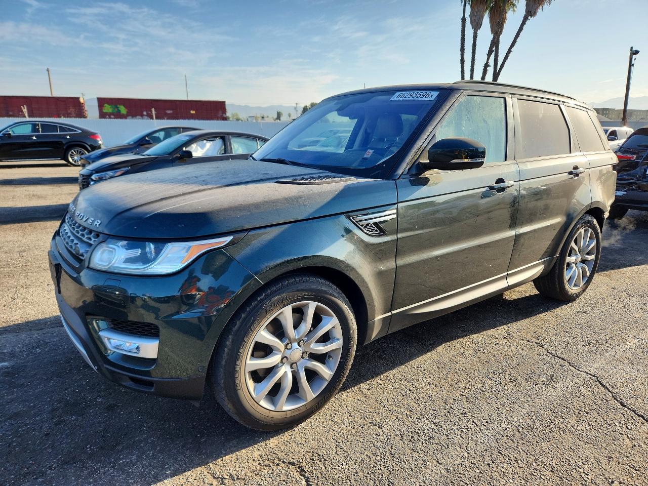 2014 Land Rover Range Rover Sport Hse Green vin: SALWR2WF1EA388356
