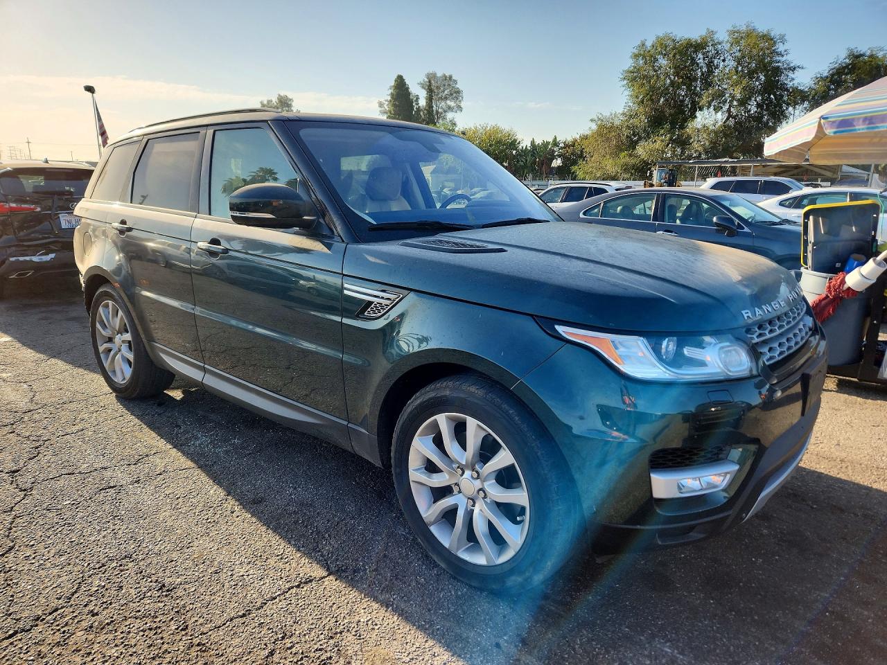 2014 Land Rover Range Rover Sport Hse Green vin: SALWR2WF1EA388356