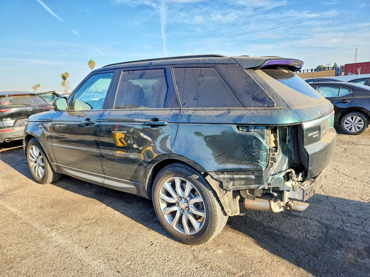 2014 Land Rover Range Rover Sport Hse Green vin: SALWR2WF1EA388356