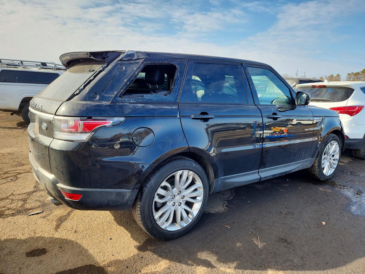 2014 Land Rover Range Rover Sport Hse Black vin: SALWR2WF1EA601662