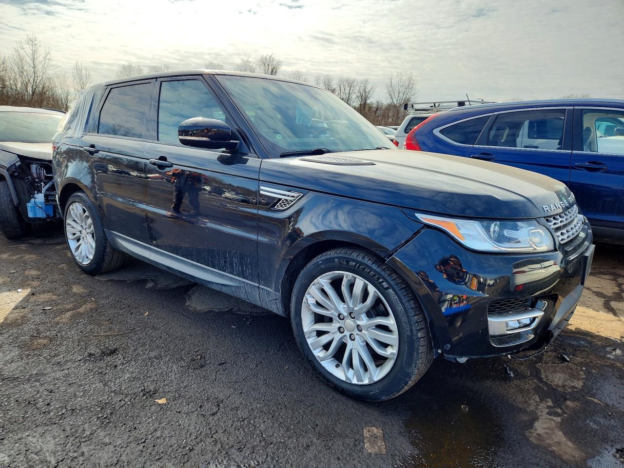 2014 Land Rover Range Rover Sport Hse Black vin: SALWR2WF1EA601662