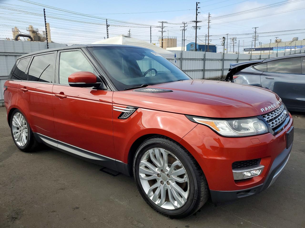 2014 Land Rover Range Rover Sport Hse Orange vin: SALWR2WF2EA319966