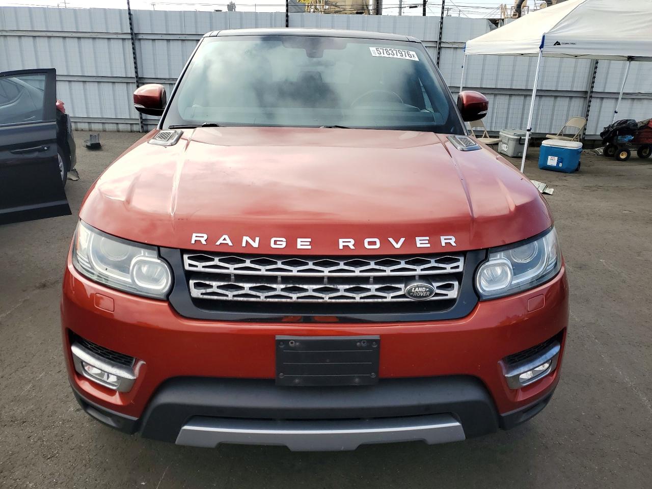 2014 Land Rover Range Rover Sport Hse Orange vin: SALWR2WF2EA319966