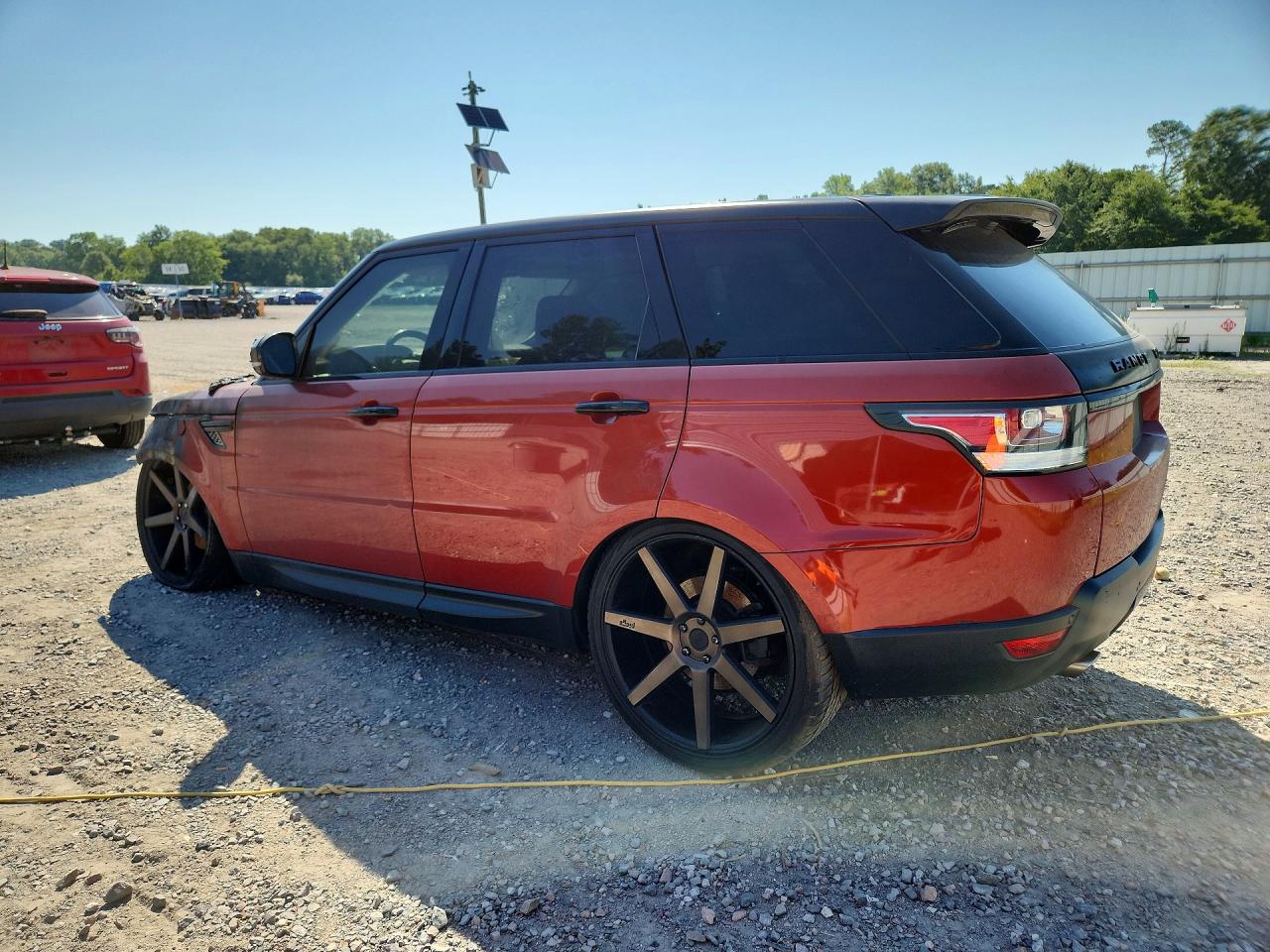 2014 Land Rover Range Rover Sport Hse Red vin: SALWR2WF2EA359772