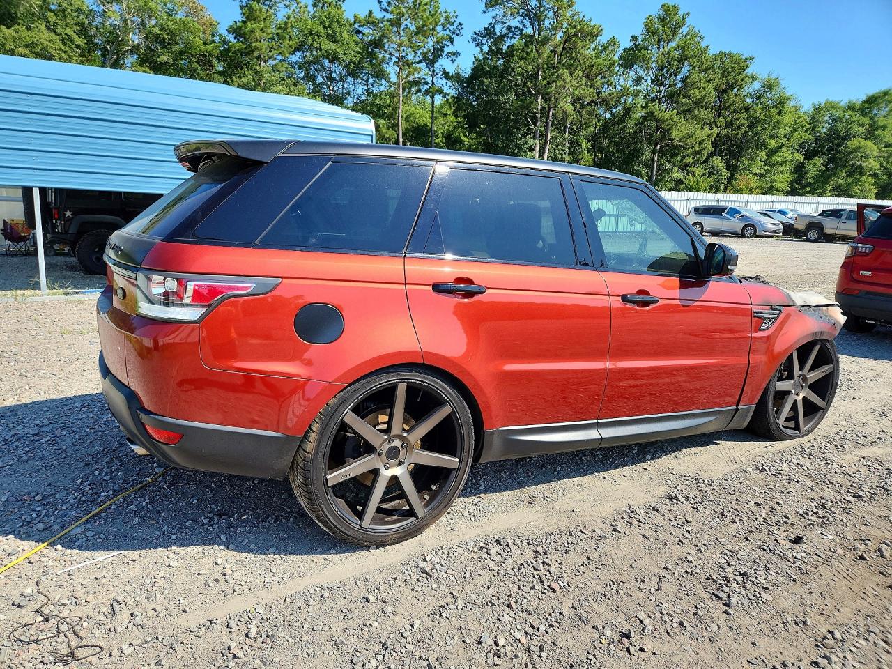 2014 Land Rover Range Rover Sport Hse Red vin: SALWR2WF2EA359772
