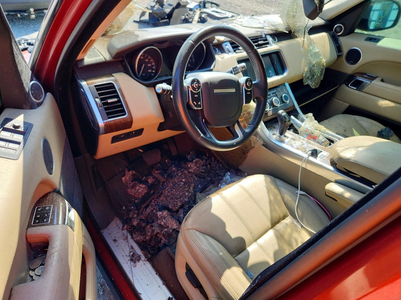 2014 Land Rover Range Rover Sport Hse Red vin: SALWR2WF2EA359772