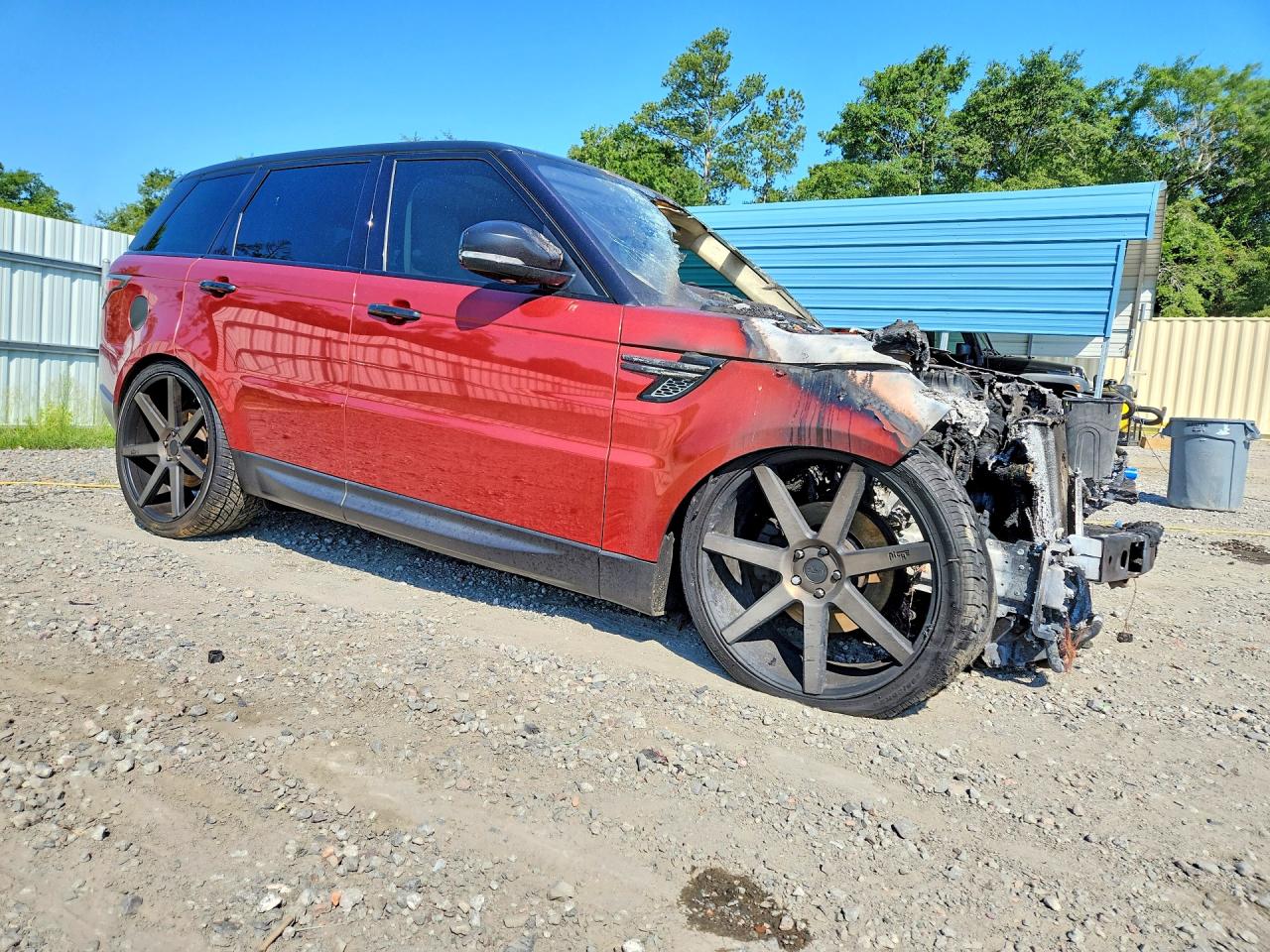 2014 Land Rover Range Rover Sport Hse Red vin: SALWR2WF2EA359772