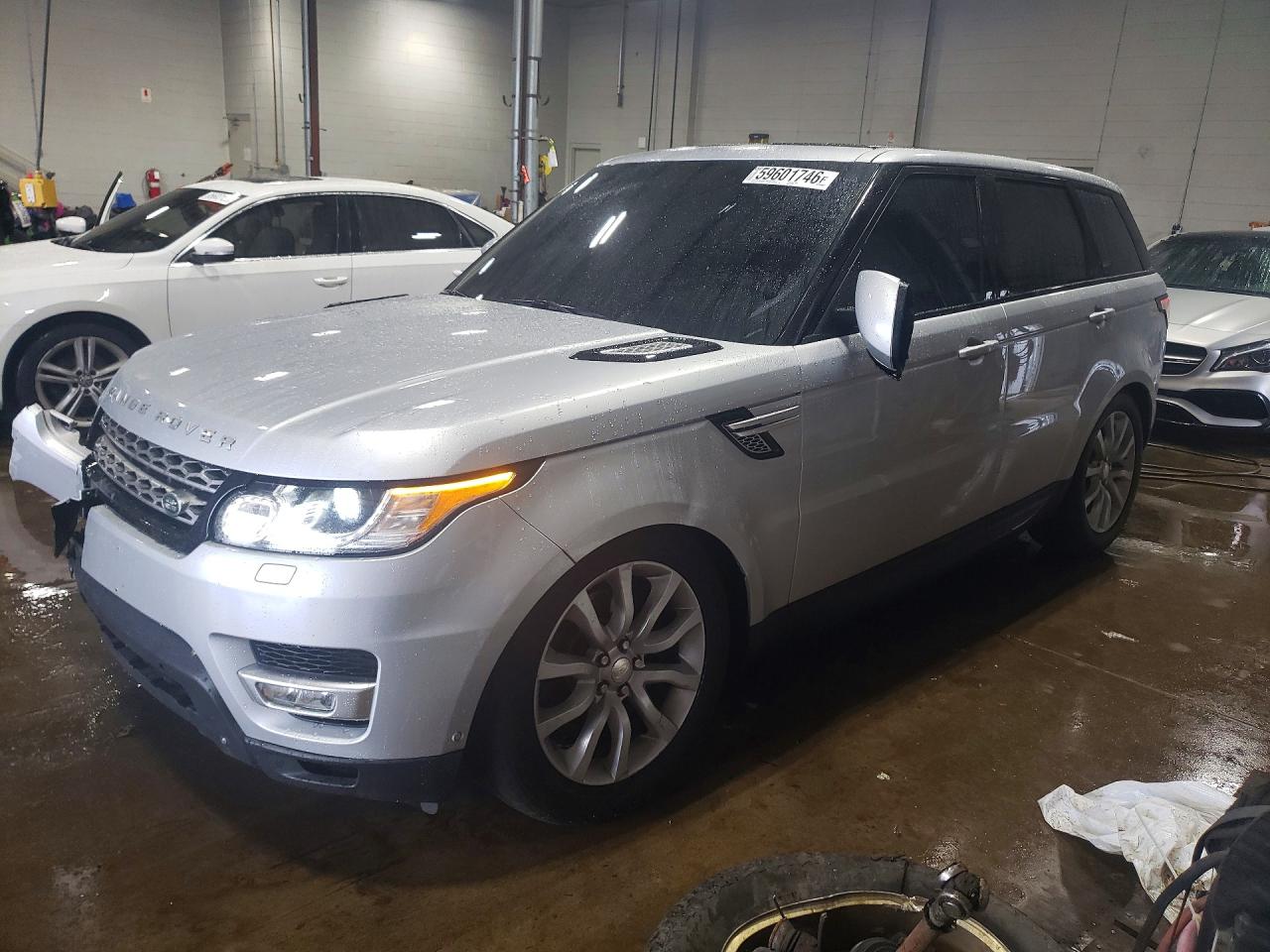2014 Land Rover Range Rover Sport Hse Silver vin: SALWR2WF2EA372764