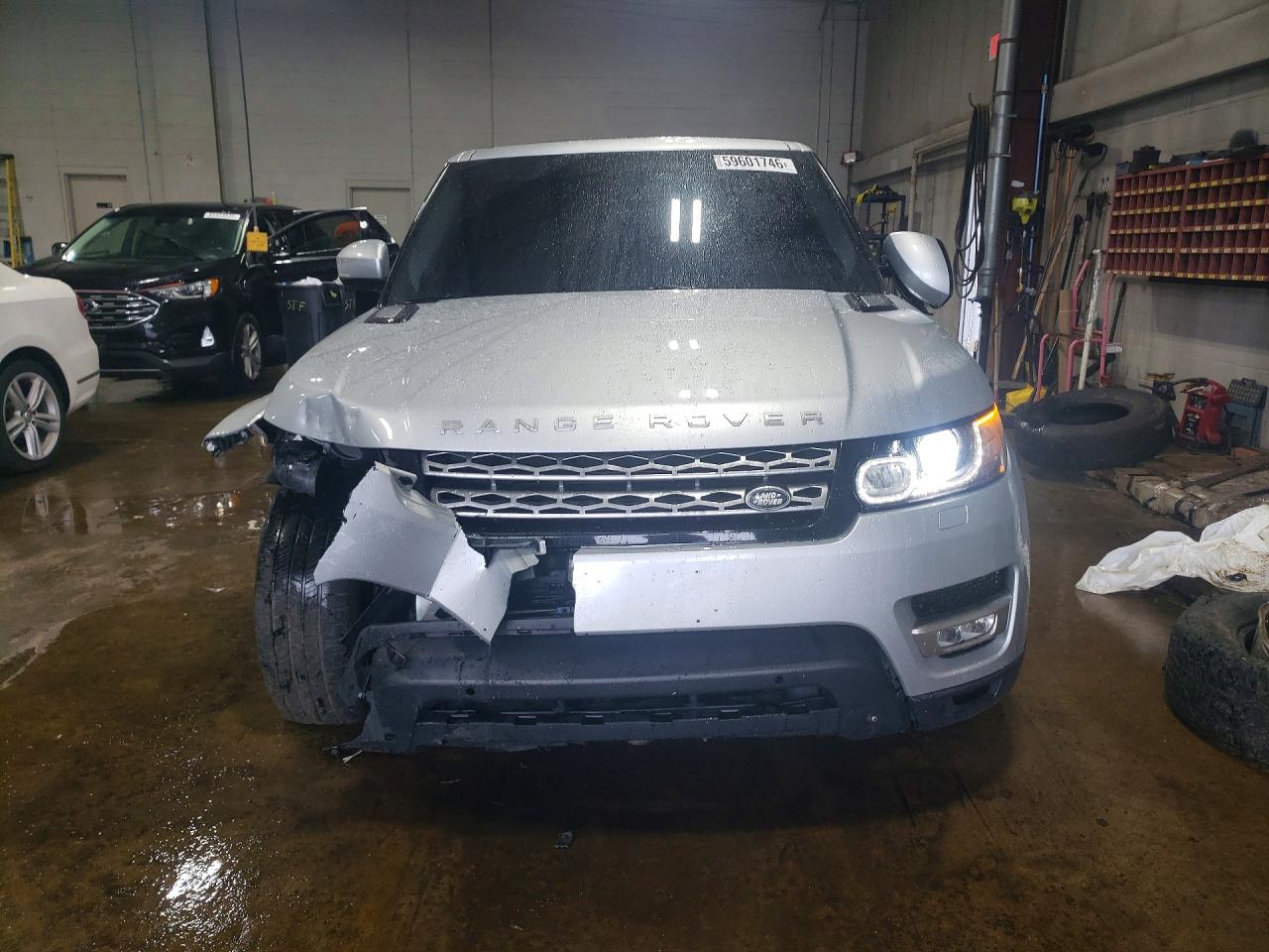 2014 Land Rover Range Rover Sport Hse Silver vin: SALWR2WF2EA372764