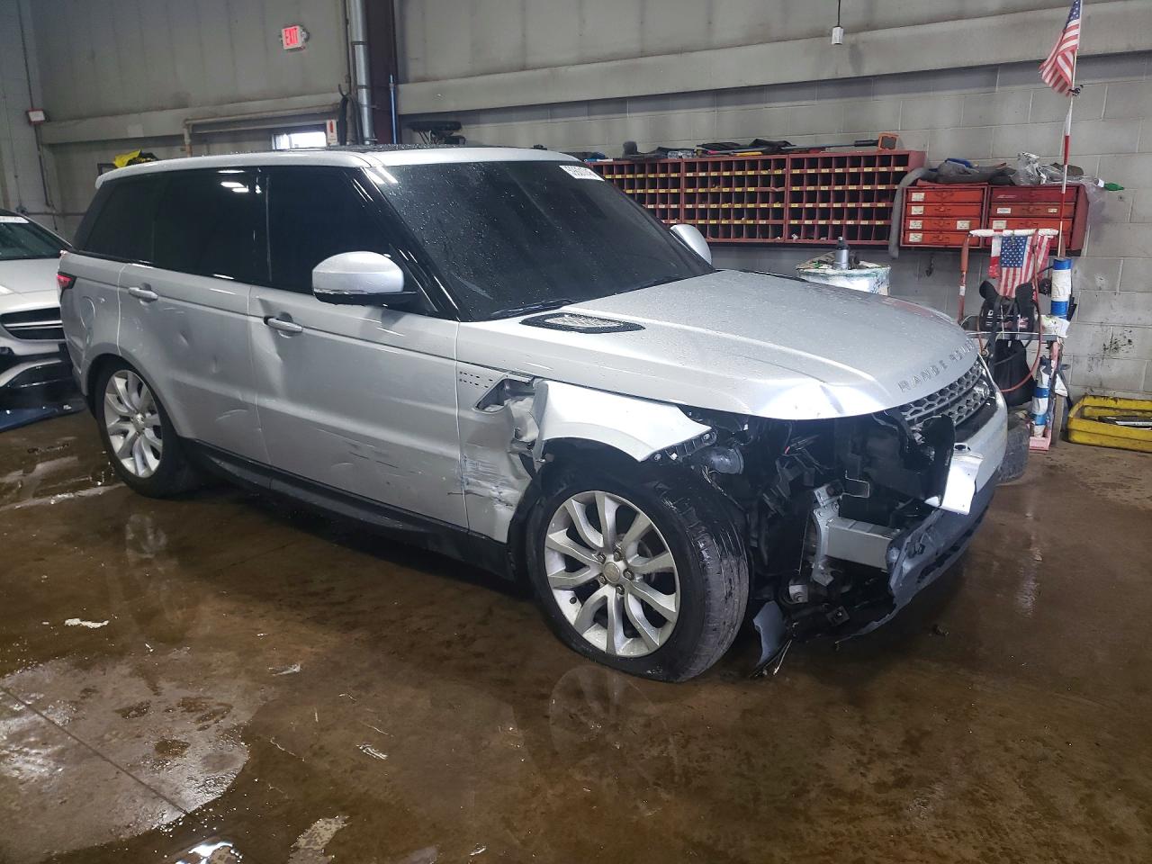 2014 Land Rover Range Rover Sport Hse Silver vin: SALWR2WF2EA372764