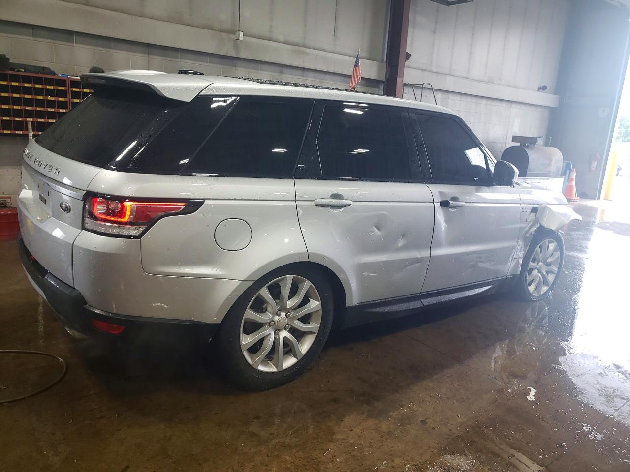 2014 Land Rover Range Rover Sport Hse Silver vin: SALWR2WF2EA372764