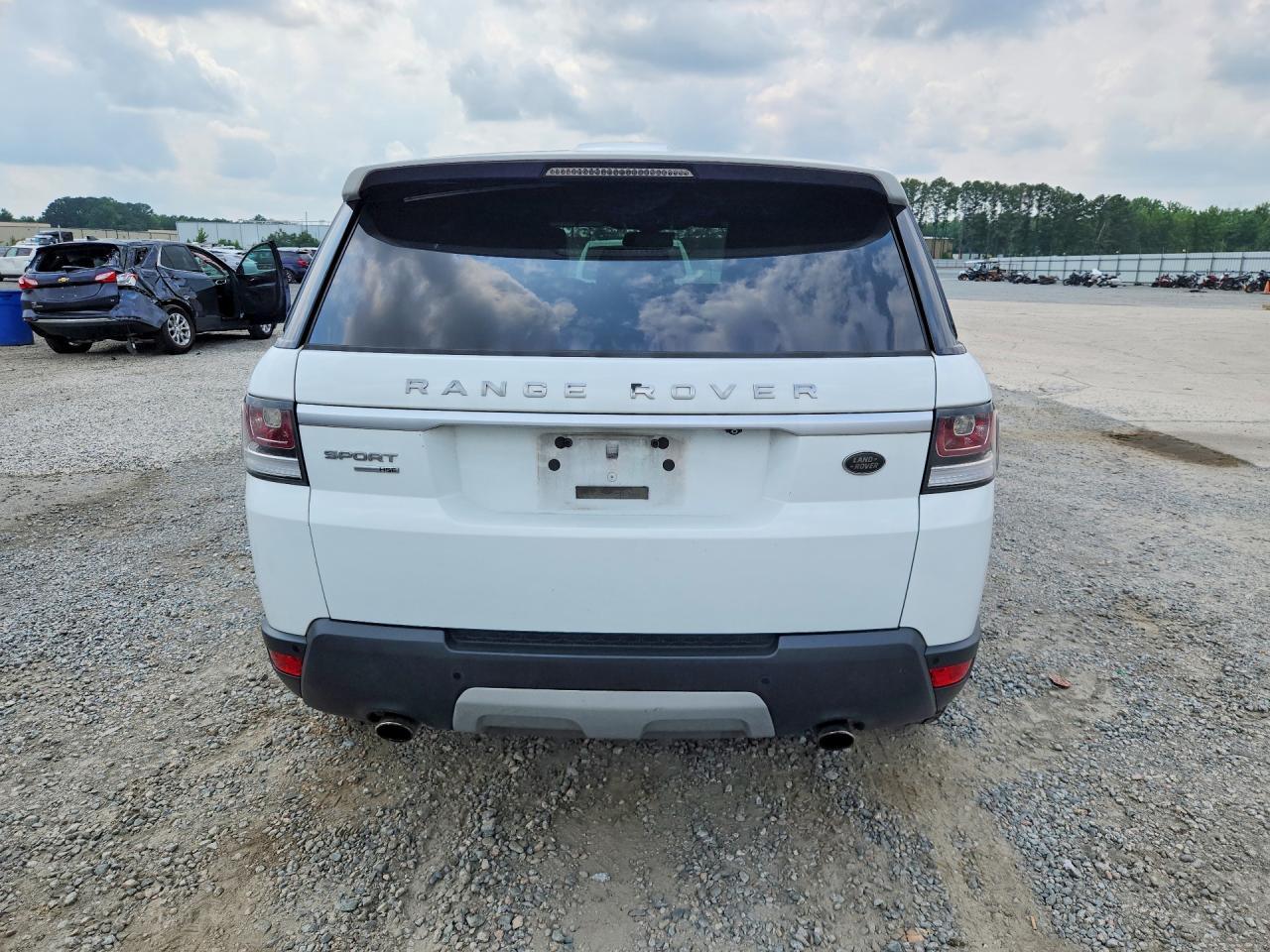 2014 Land Rover Range Rover Sport Hse White vin: SALWR2WF3EA352281