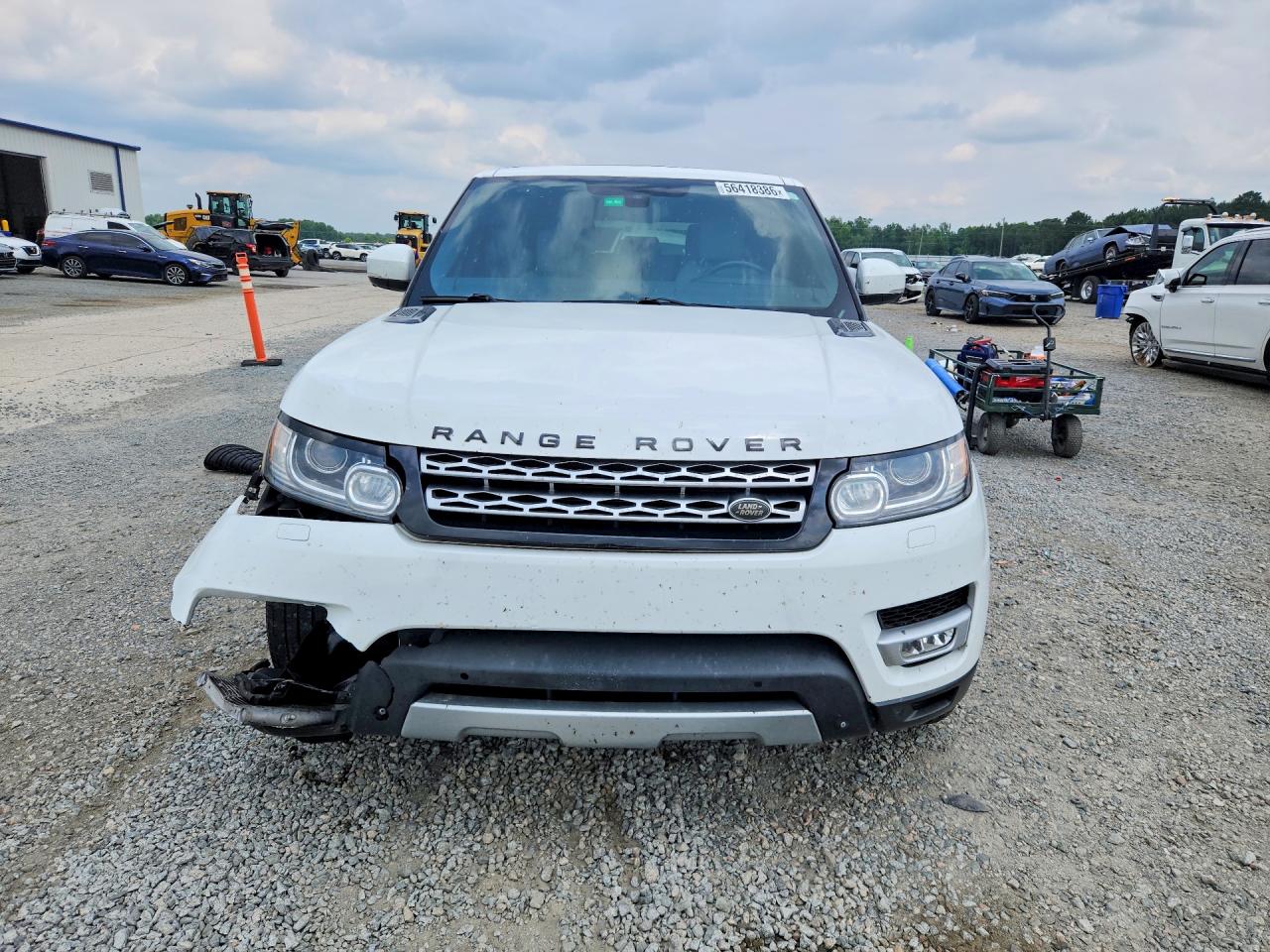 2014 Land Rover Range Rover Sport Hse White vin: SALWR2WF3EA352281