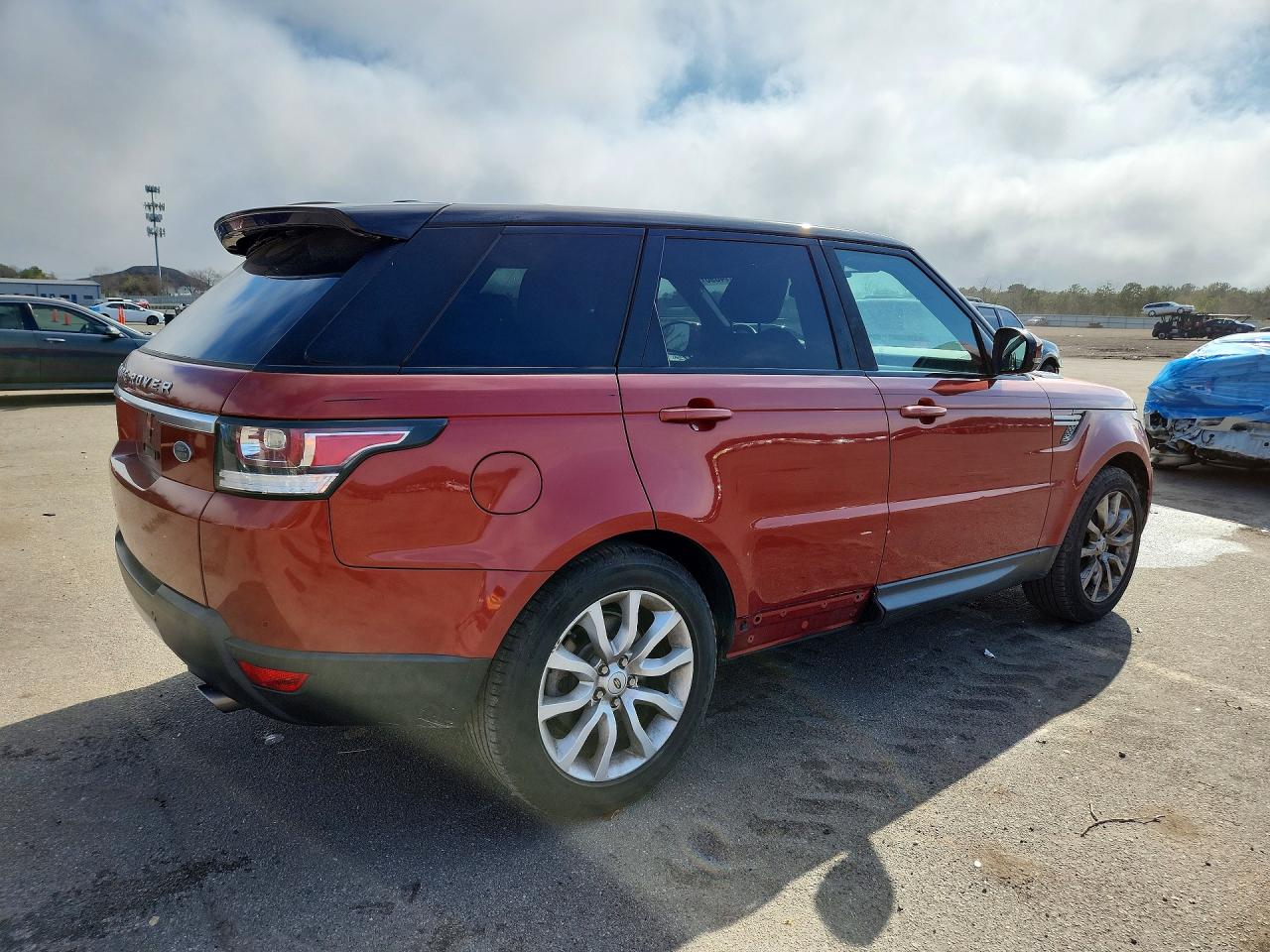 2014 Land Rover Range Rover Sport Hse Red vin: SALWR2WF3EA369453