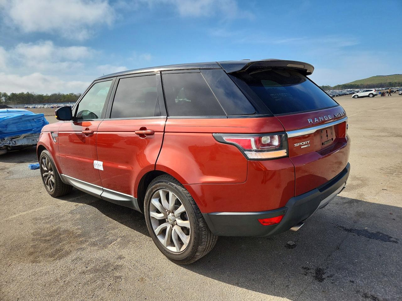2014 Land Rover Range Rover Sport Hse Red vin: SALWR2WF3EA369453