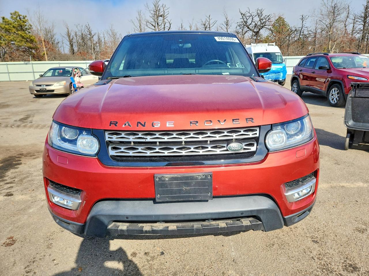 2014 Land Rover Range Rover Sport Hse Red vin: SALWR2WF3EA369453