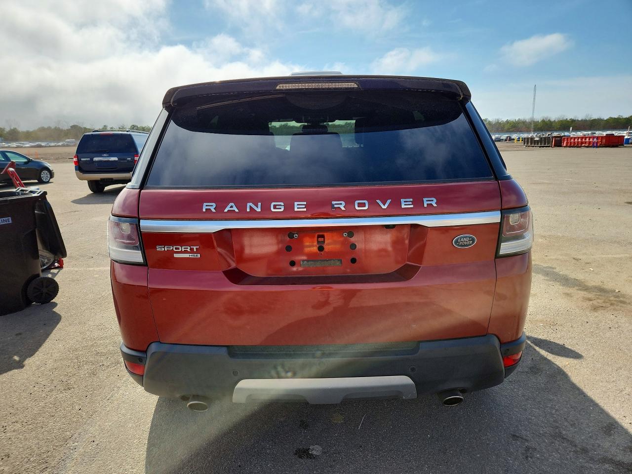 2014 Land Rover Range Rover Sport Hse Red vin: SALWR2WF3EA369453