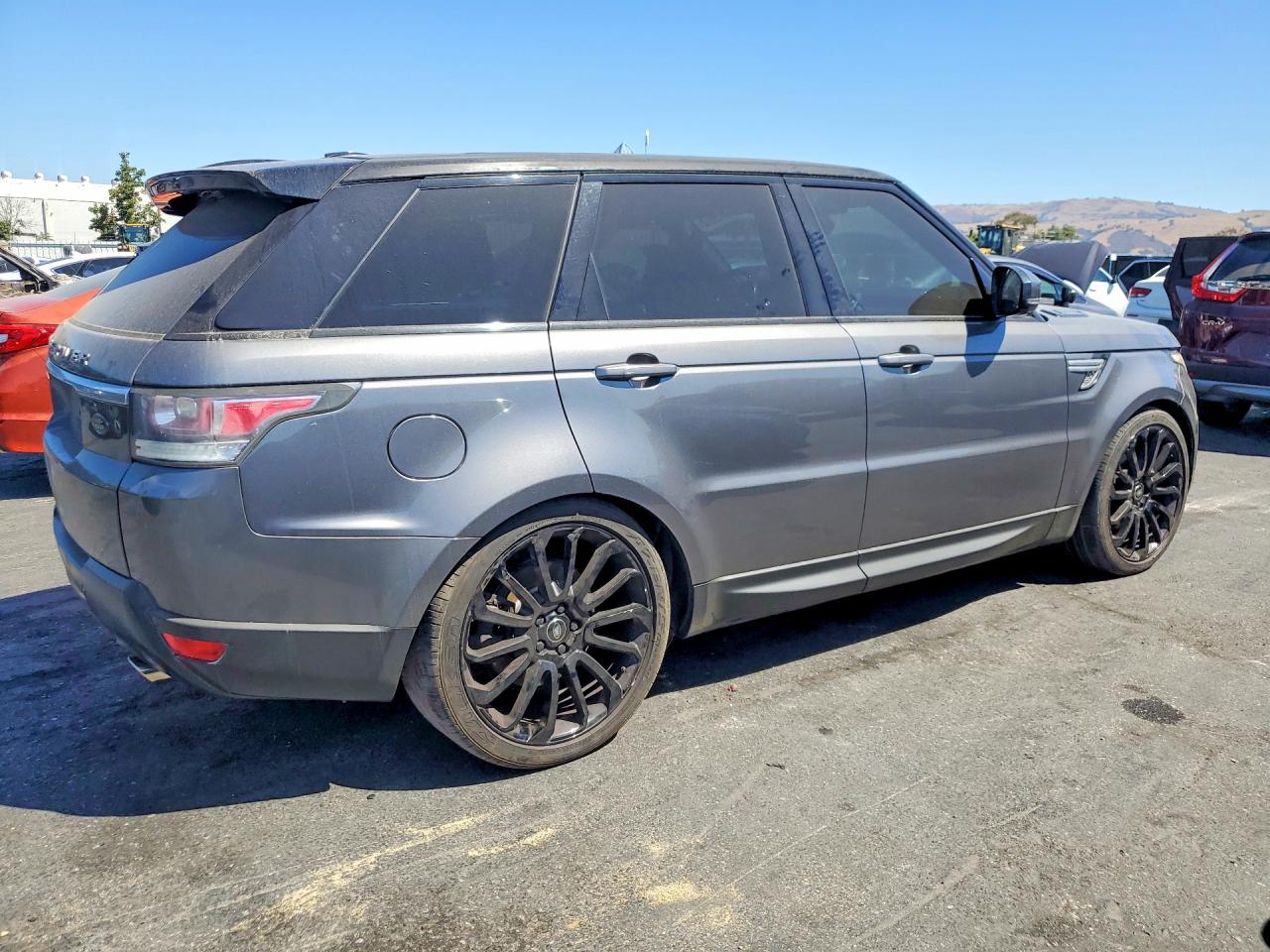 2014 Land Rover Range Rover Sport Hse Gray vin: SALWR2WF4EA325025
