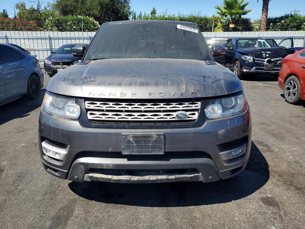 2014 Land Rover Range Rover Sport Hse Gray vin: SALWR2WF4EA325025