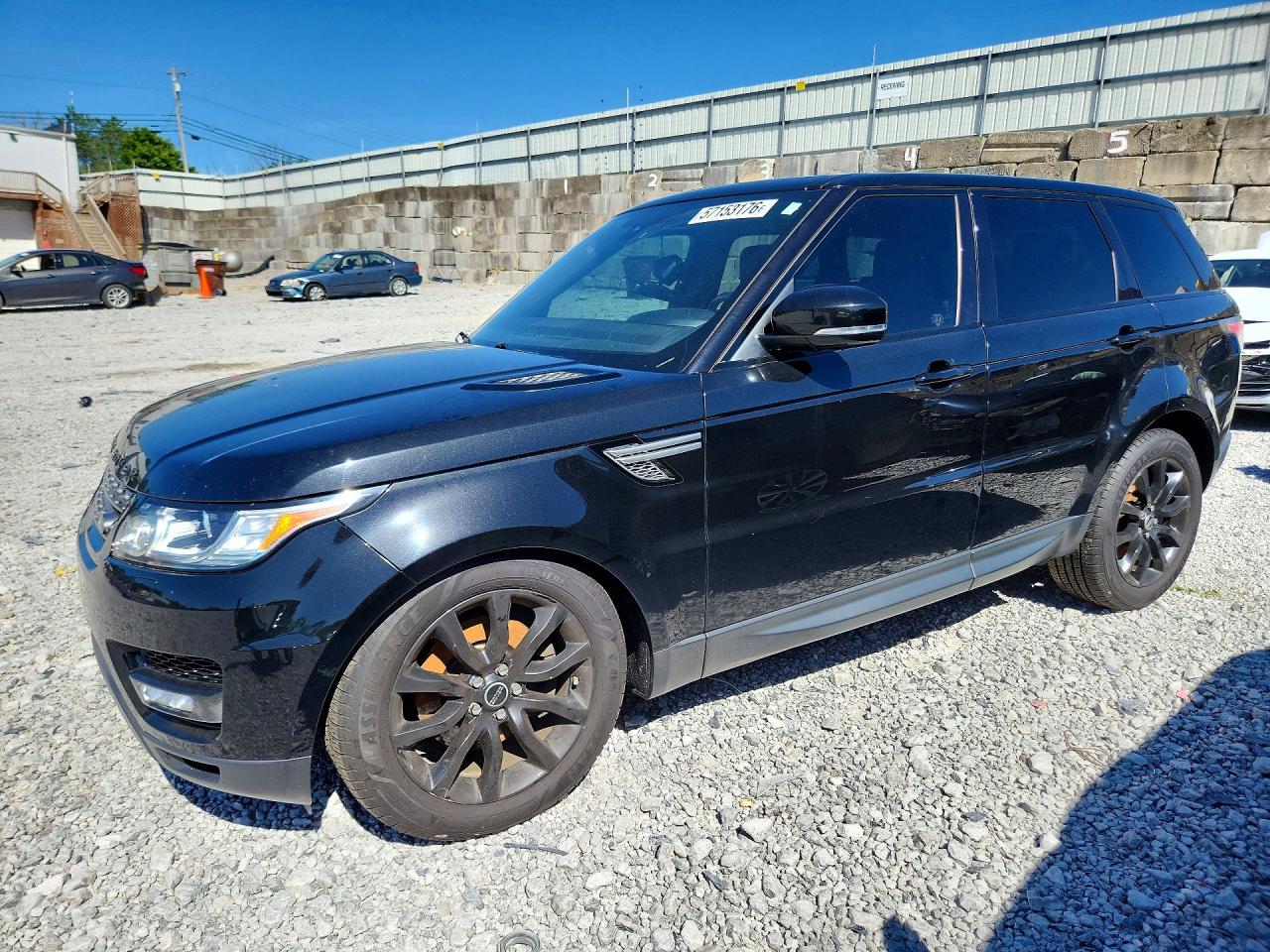 2014 Land Rover Range Rover Sport Hse Black vin: SALWR2WF4EA329544