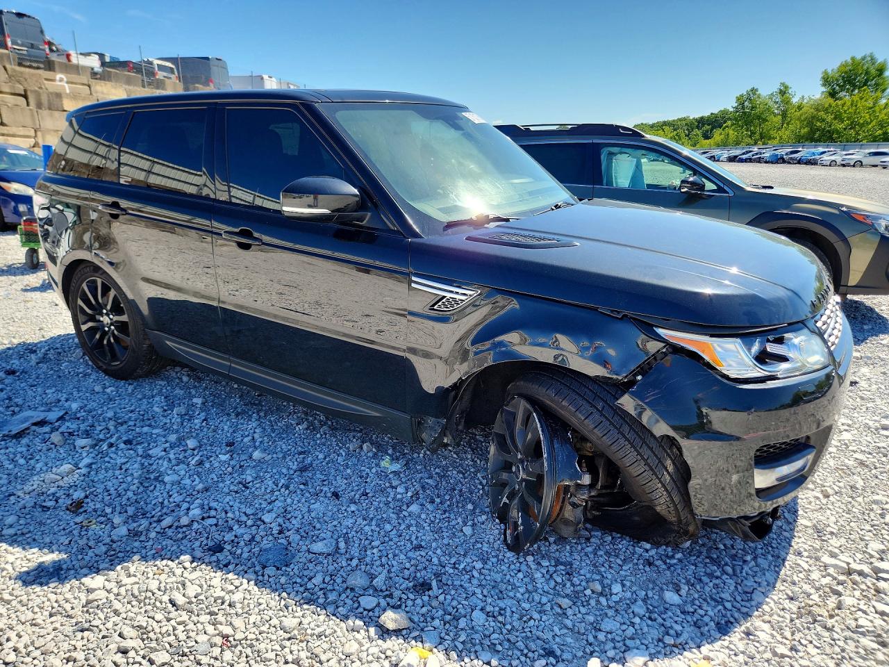 2014 Land Rover Range Rover Sport Hse Black vin: SALWR2WF4EA329544