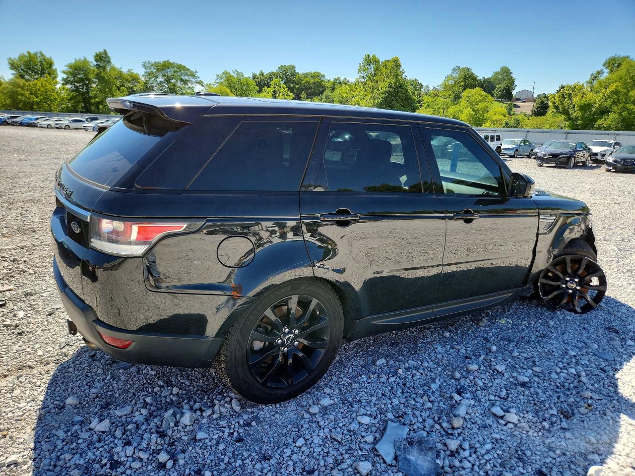 2014 Land Rover Range Rover Sport Hse Black vin: SALWR2WF4EA329544