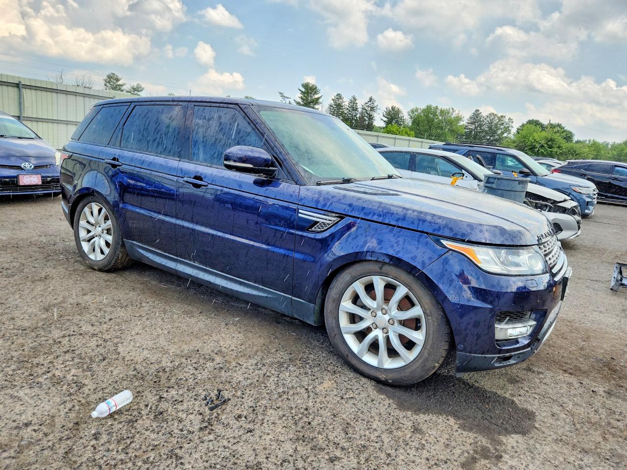 2014 Land Rover Range Rover Sport Hse Blue vin: SALWR2WF4EA349437